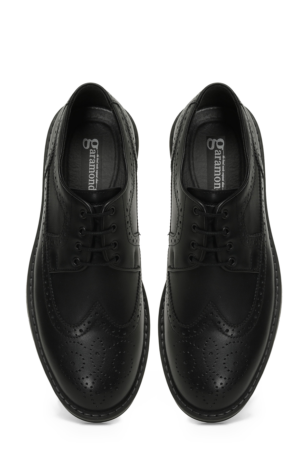 MACKA-INF 5PR Siyah Erkek Klasik Ayakkabı - Görsel 6