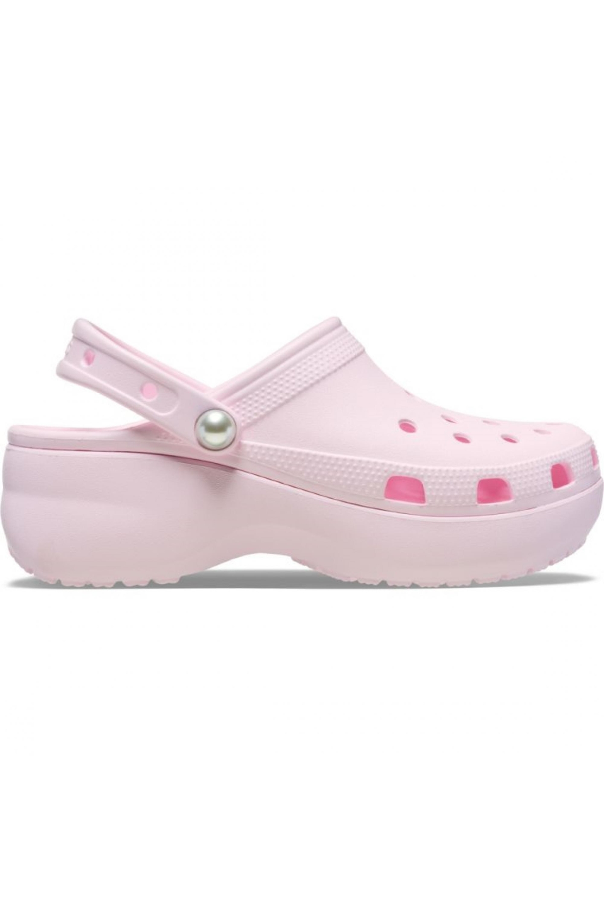 211231 Classic Platform Pearl Clog Pembe Unisex Terlik - Görsel 3