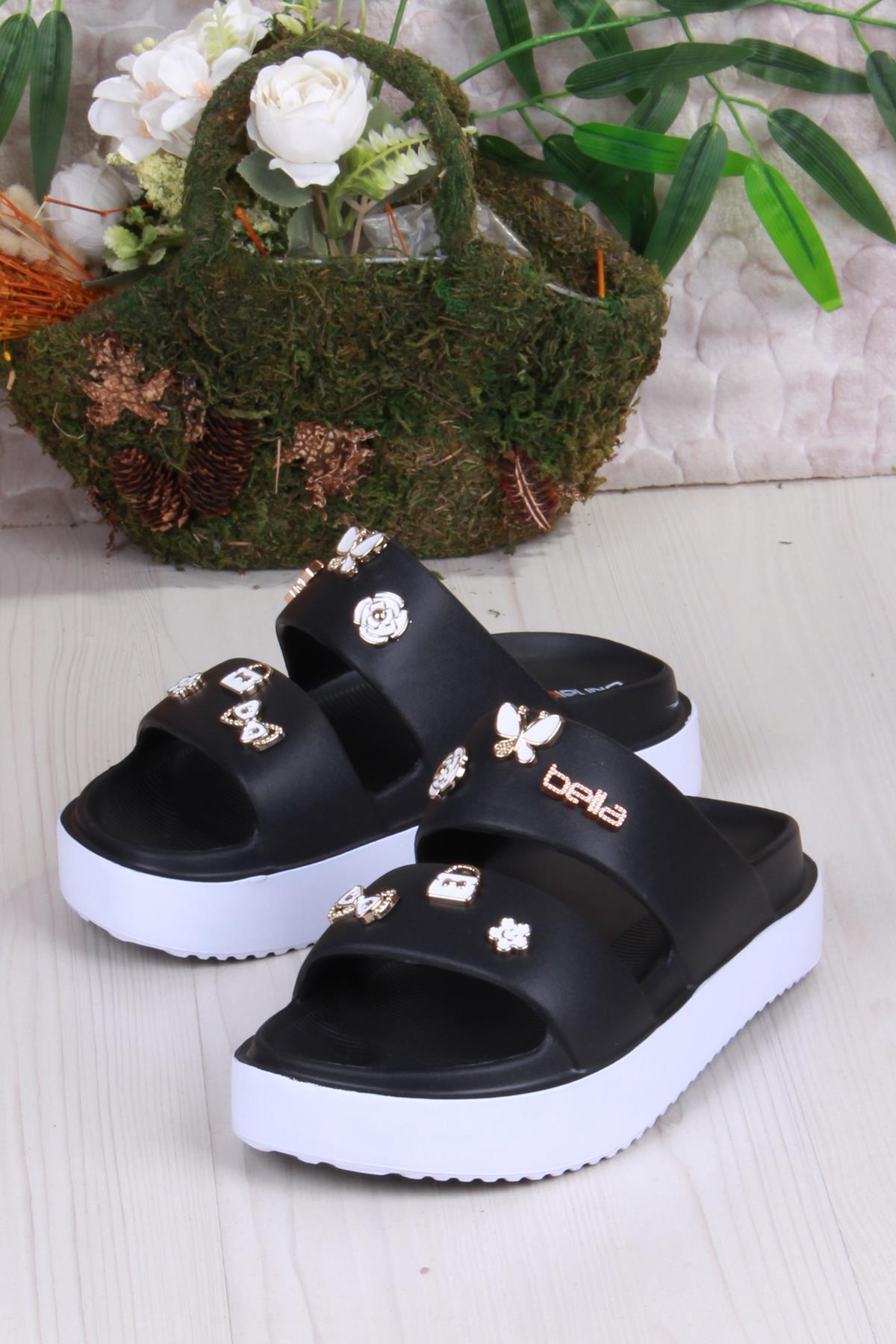 E460 Günlük Plaj Deniz Havuz Terliği Hafif Rahat Esnek Kadın Terlik - Görsel 5