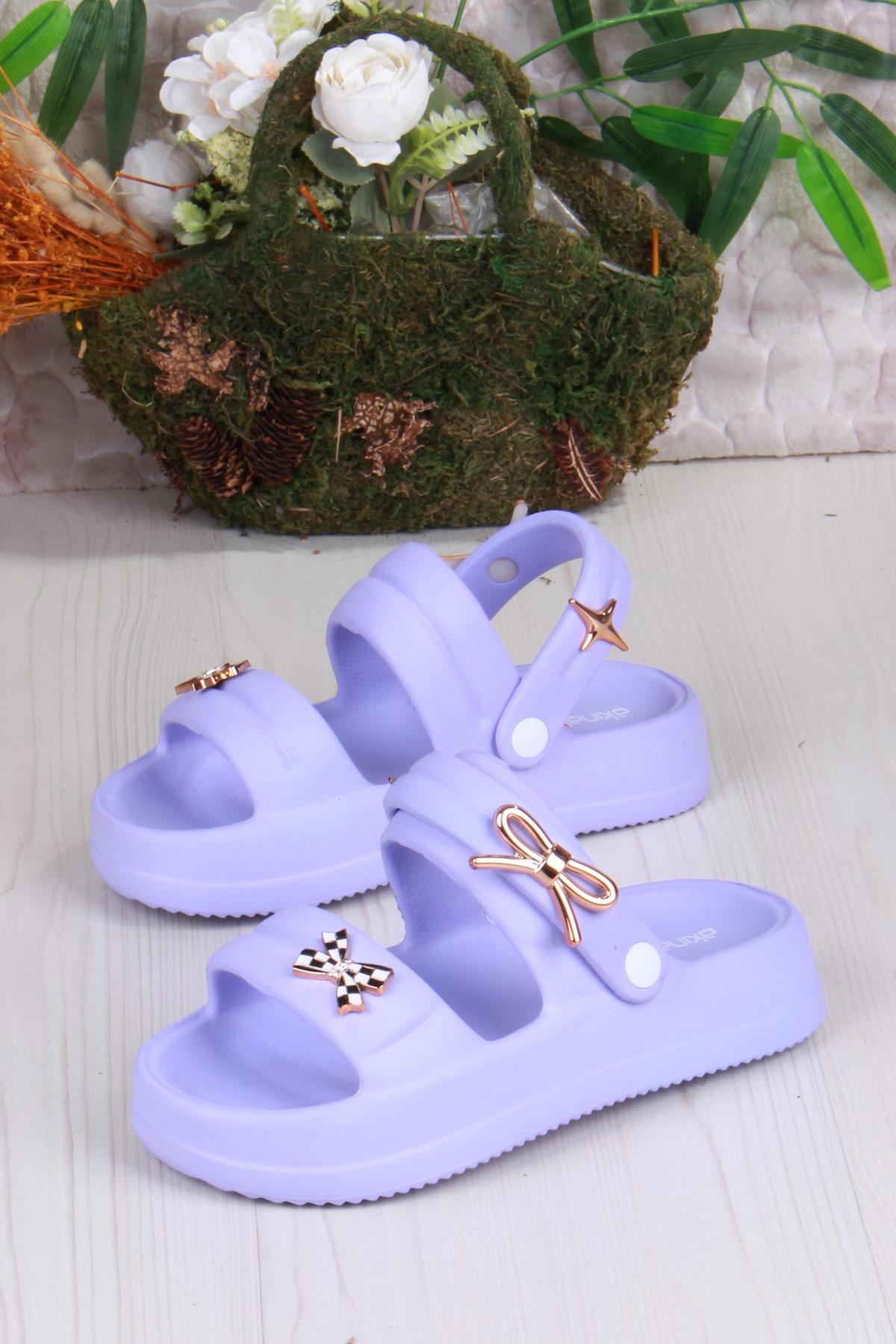 E458 Günlük Plaj Deniz Havuz Terliği Hafif Rahat Esnek Kadın Terlik - Görsel 5