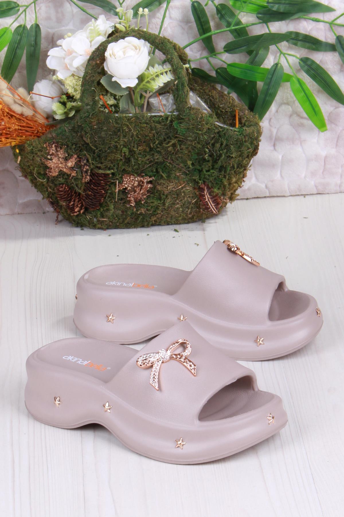 E461 Günlük Plaj Deniz Havuz Terliği Hafif Rahat Esnek Kadın Terlik - Görsel 4