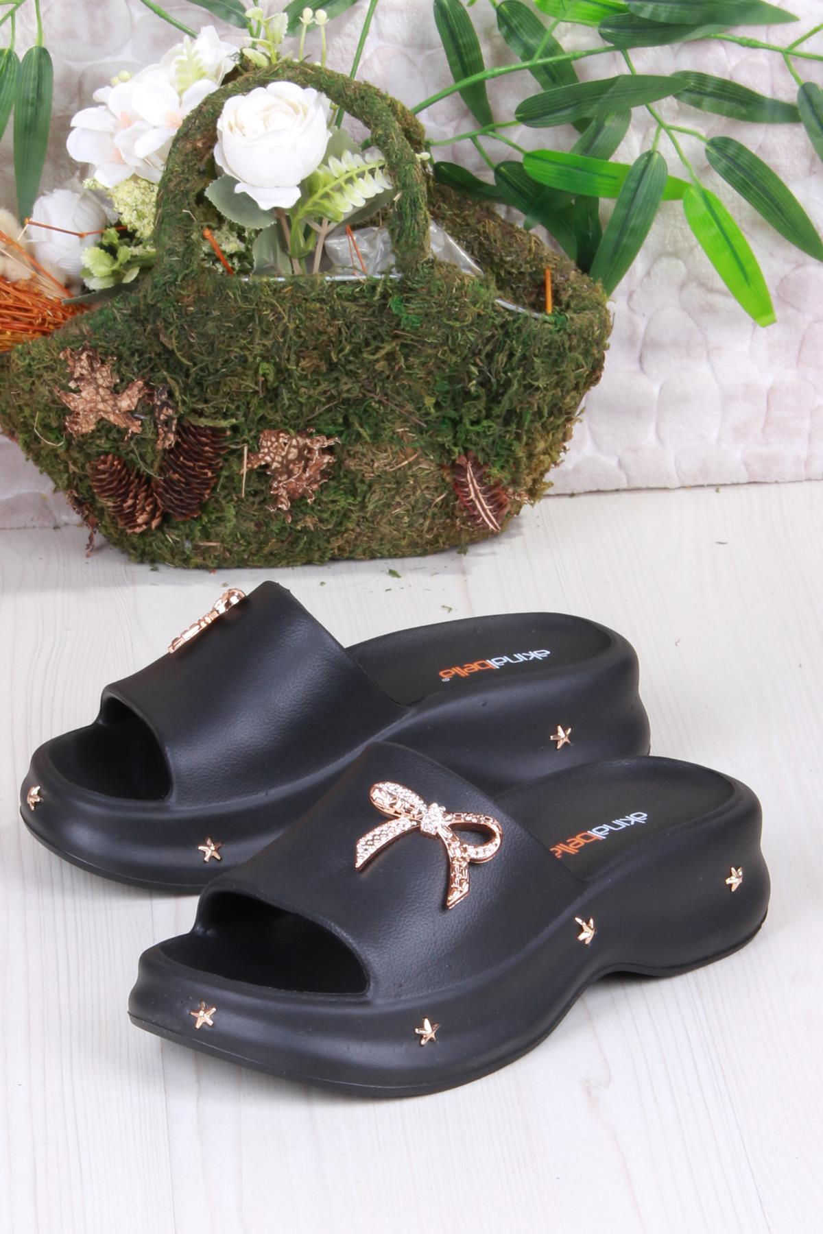 E461 Günlük Plaj Deniz Havuz Terliği Hafif Rahat Esnek Kadın Terlik - Görsel 5