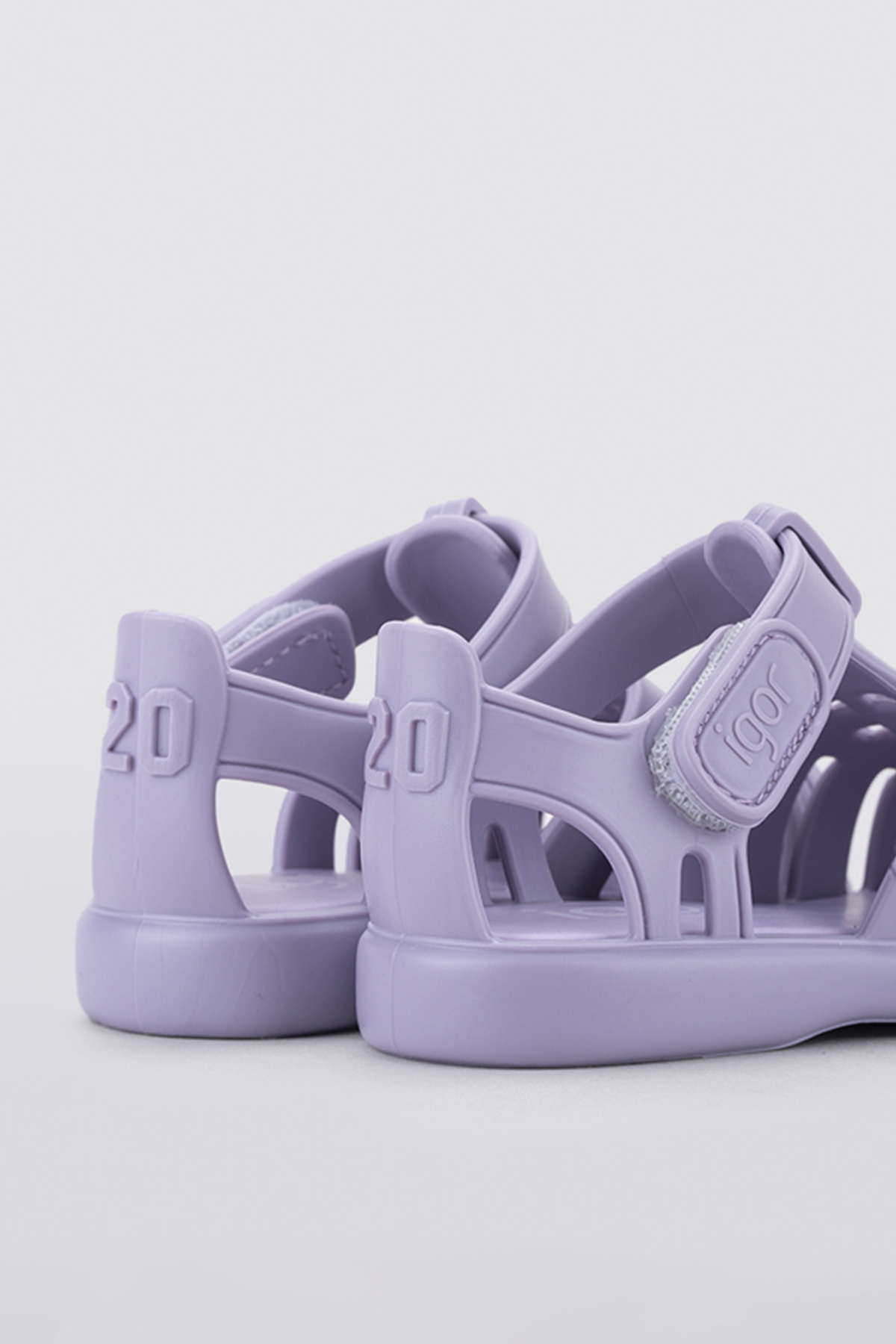 S10271 TOBBY SOLID Kız Çocuk Sandalet Malva - Görsel 4