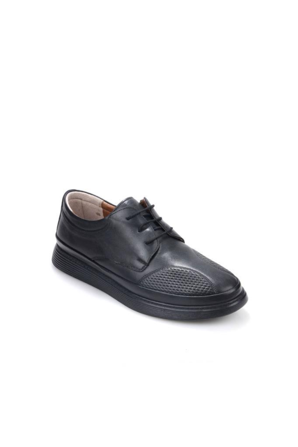 Tardelli 4393-1 Büyük Numara Ortopedik Erkek Günlük Deri Ayakkabı - Görsel 3