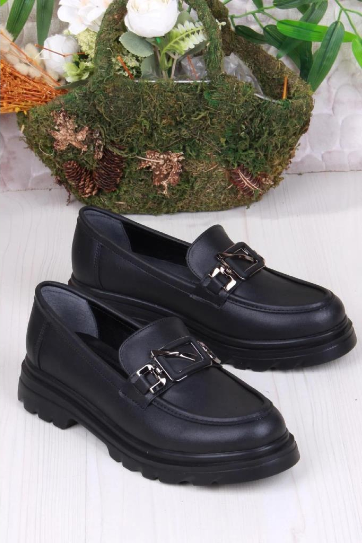 Fncy 03162 Kadın Günlük Loafer Ayakkabı - Görsel 3