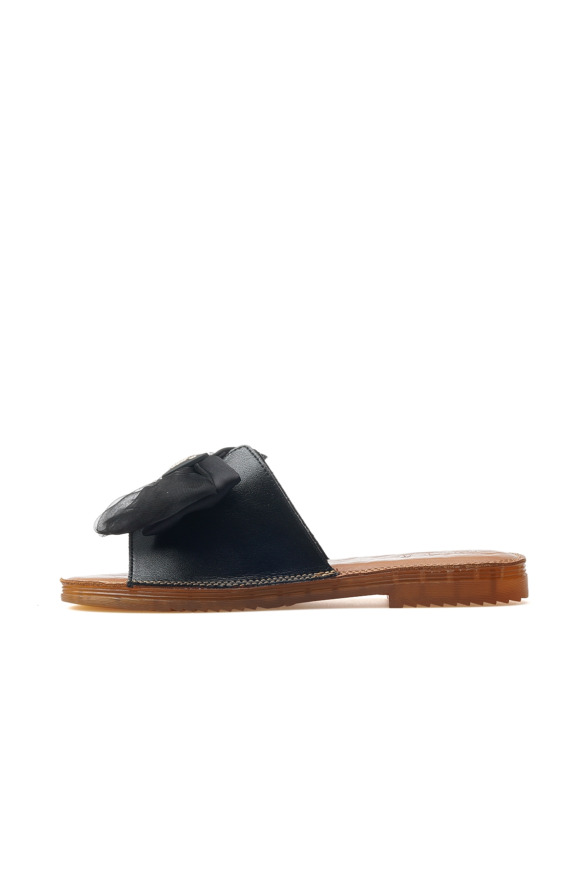 Kadın Fiyonklu Günlük Terlik 25y 25y397-6 Z Siyah - Görsel 3