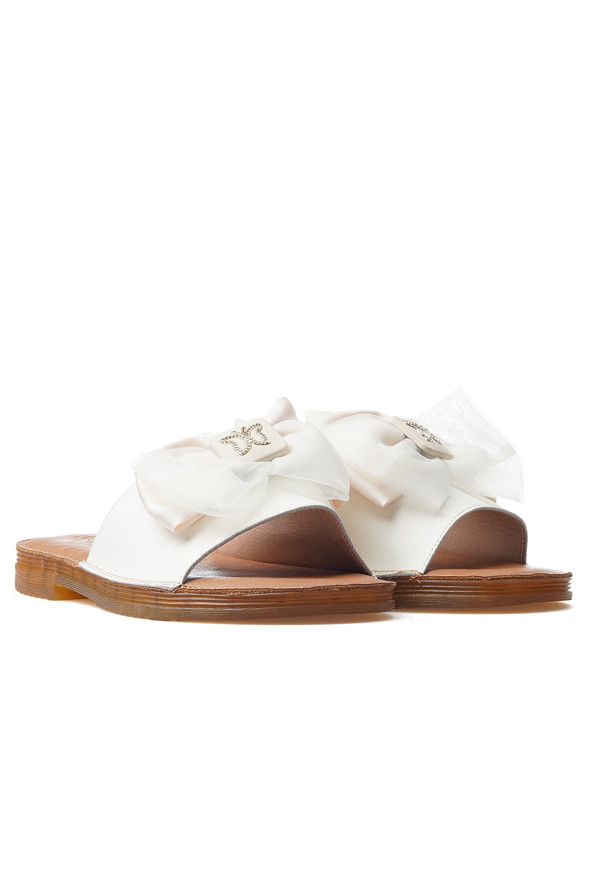 Kadın Fiyonklu Günlük Terlik 25y 25y397-6 Z Bej - Görsel 6