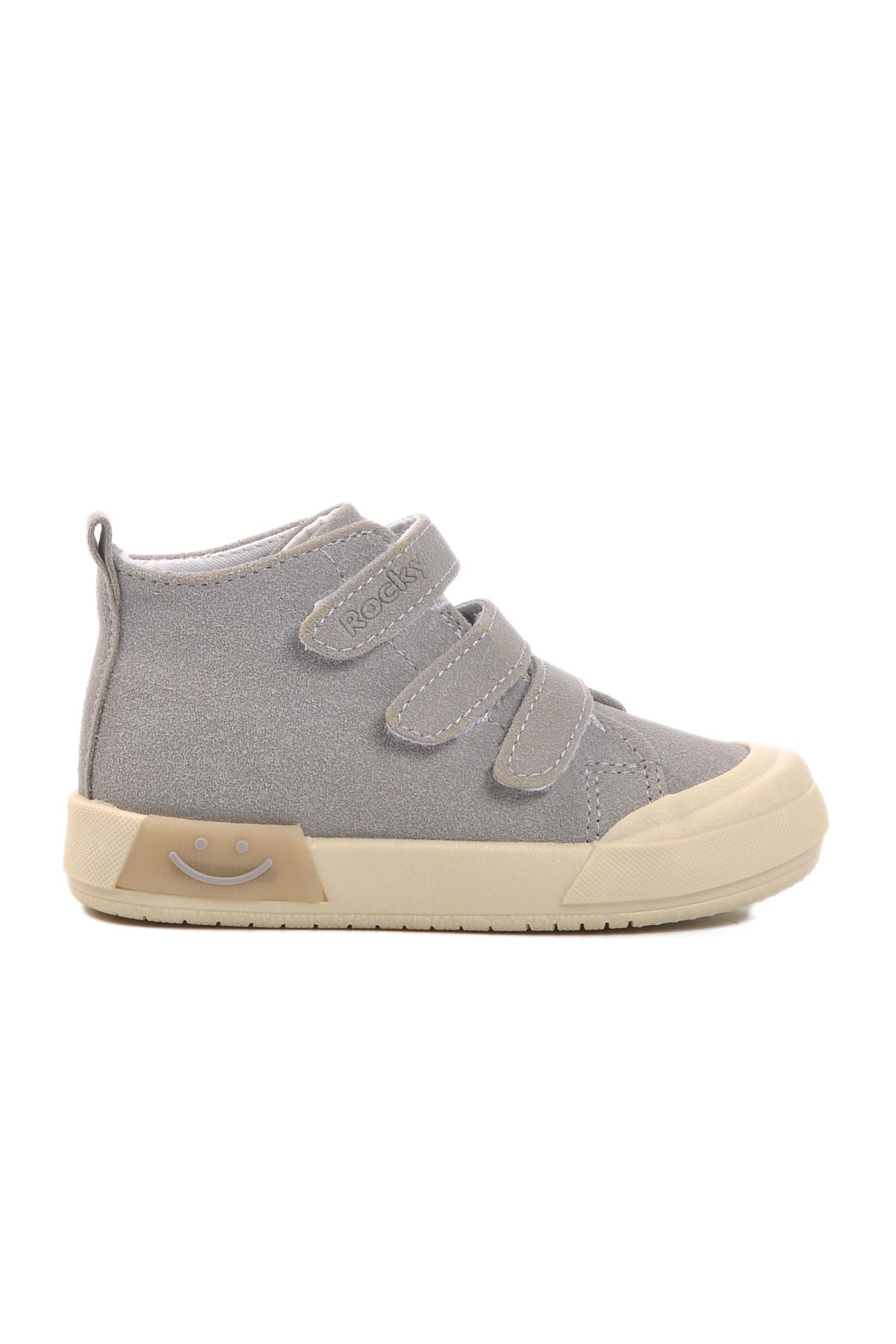 34 B Gri Çocuk Hi Sneaker Rocky - Görsel 4