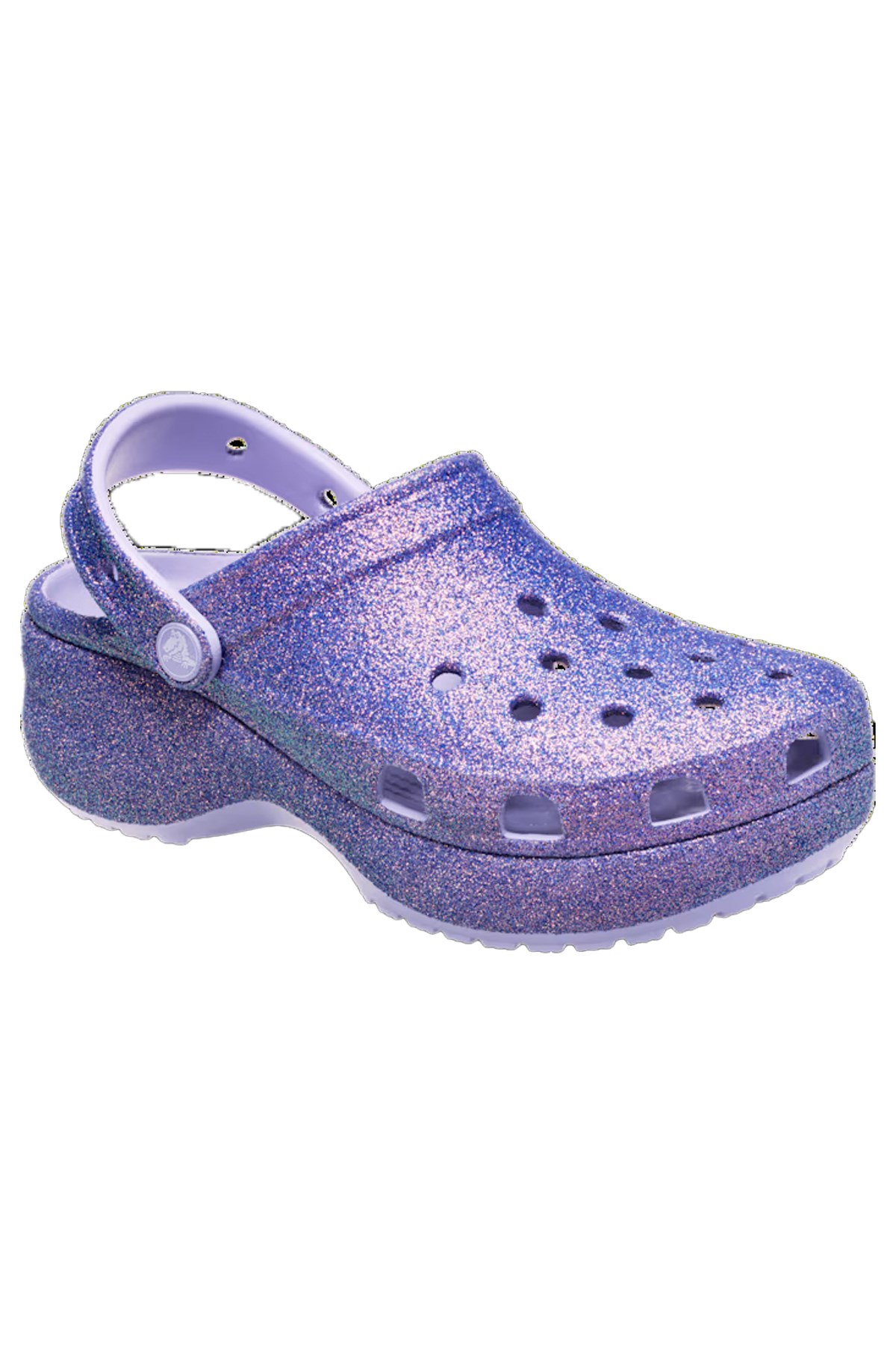 Crocs Crocs Mor Platform Irid Glitter Kadın Sandalet 211024-5BR Sandalet & Terlik | Flo Mor - 3. görsel