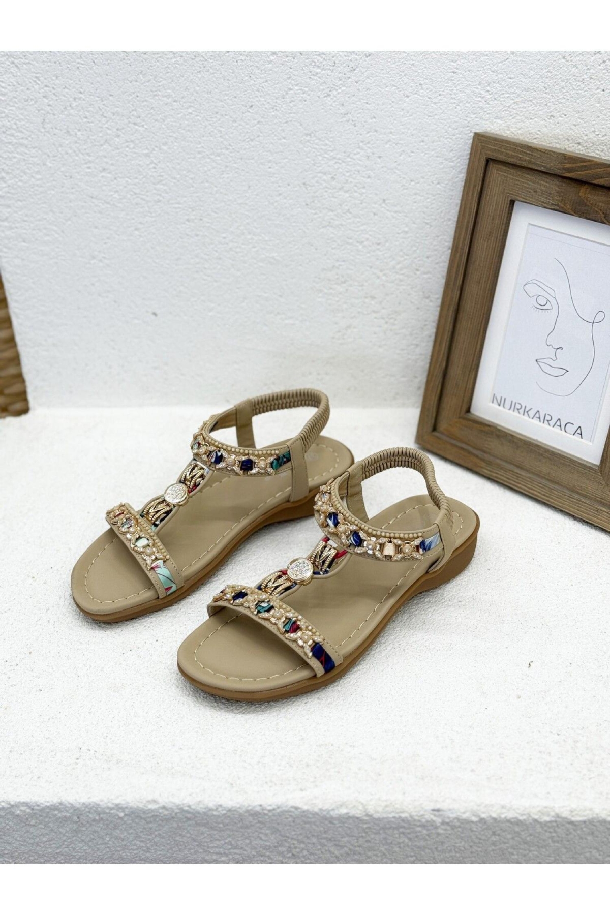 25Y150-11 Kadın Sandalet - Görsel 3