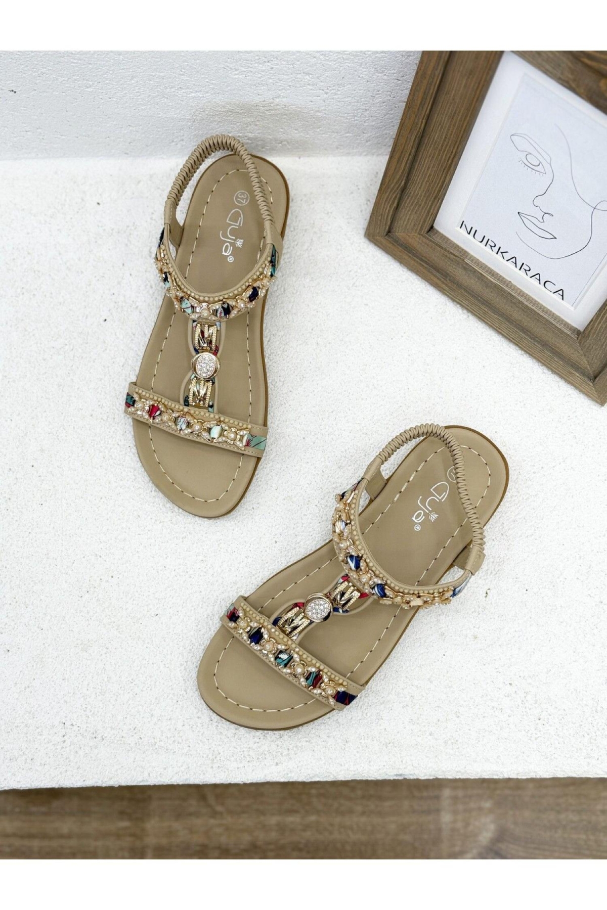 25Y150-11 Kadın Sandalet - Görsel 4