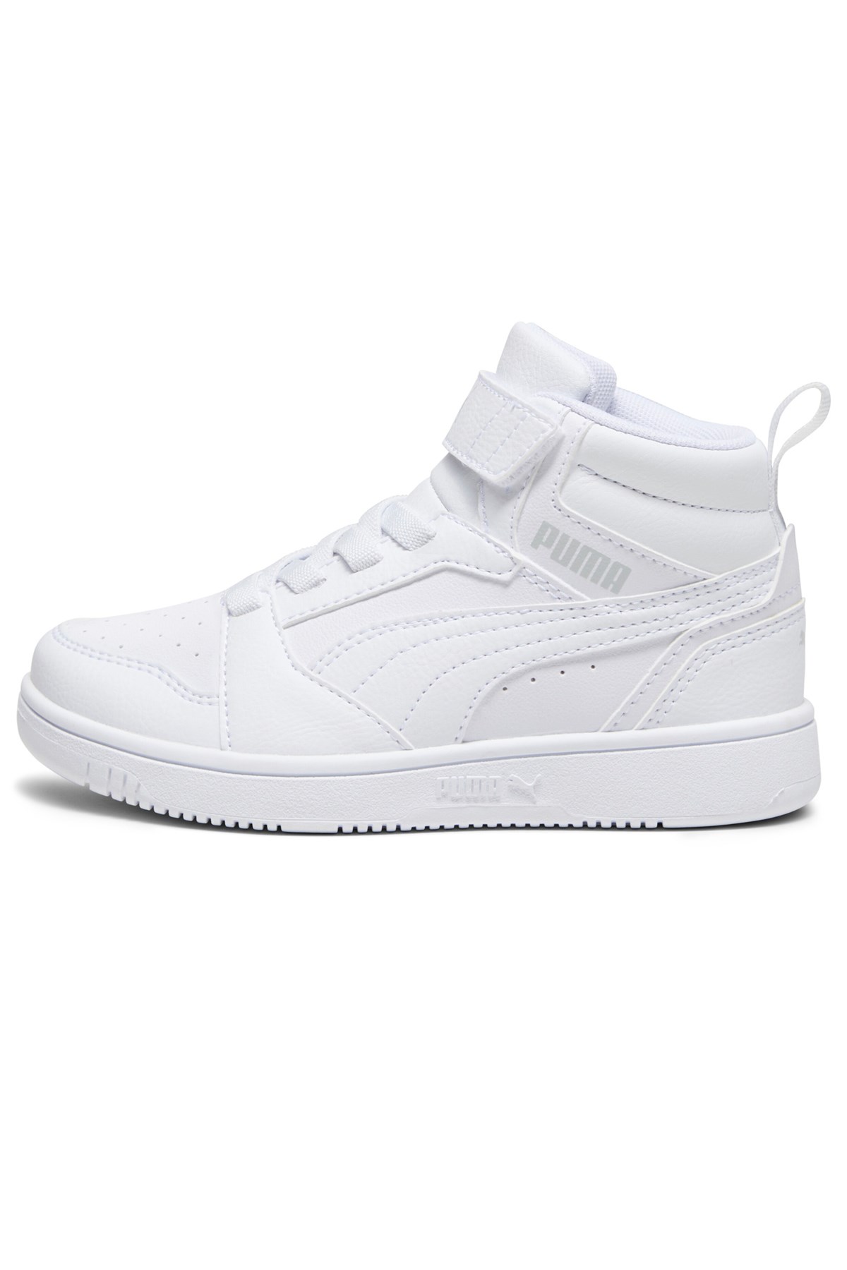 Puma Puma Beyaz Rebound V6 Mid Ac Ps Çocuk Spor Ayakkabı Sneaker | Flo Beyaz - 2. görsel
