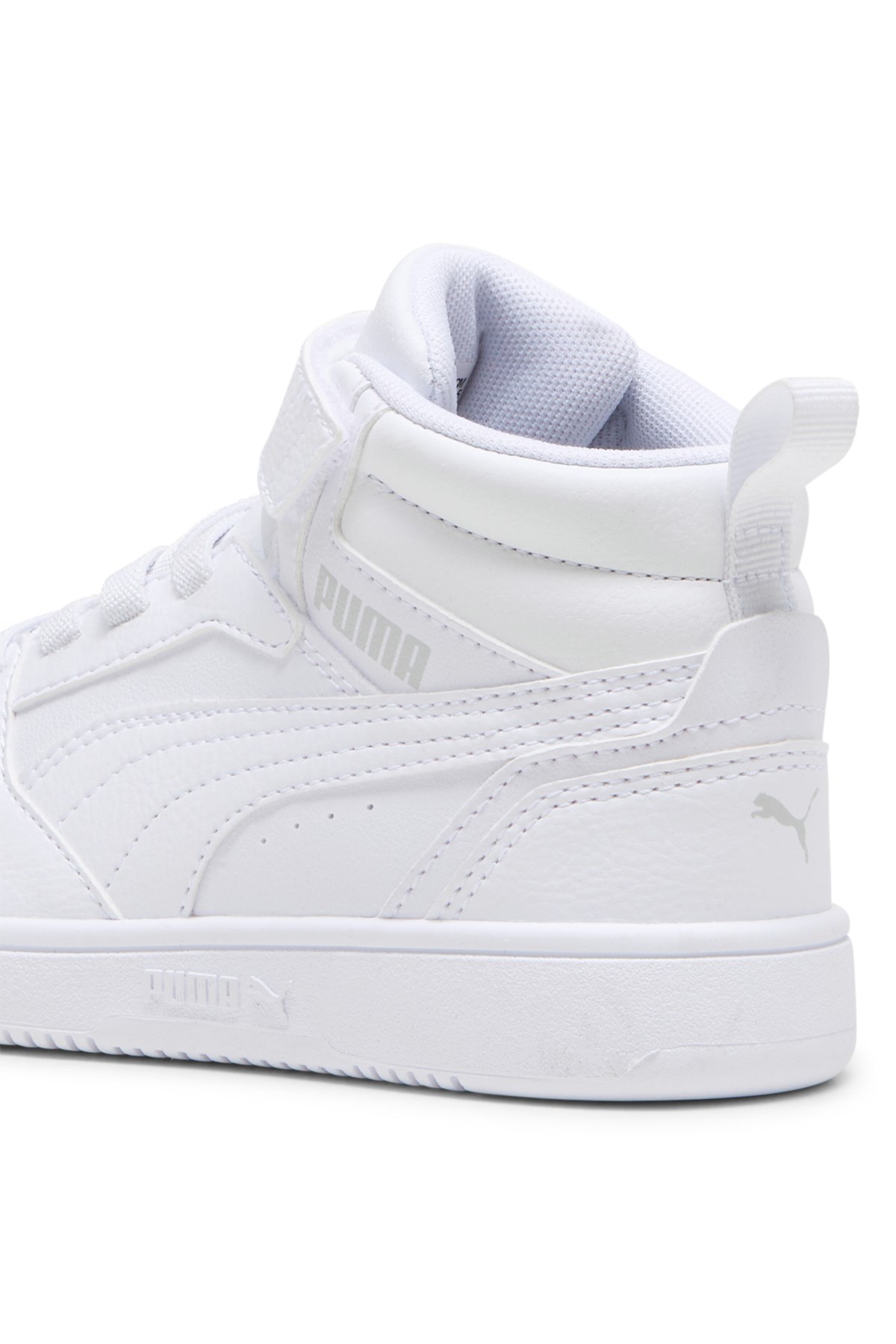 Puma Puma Beyaz Rebound V6 Mid Ac Ps Çocuk Spor Ayakkabı Sneaker | Flo Beyaz - 5. görsel