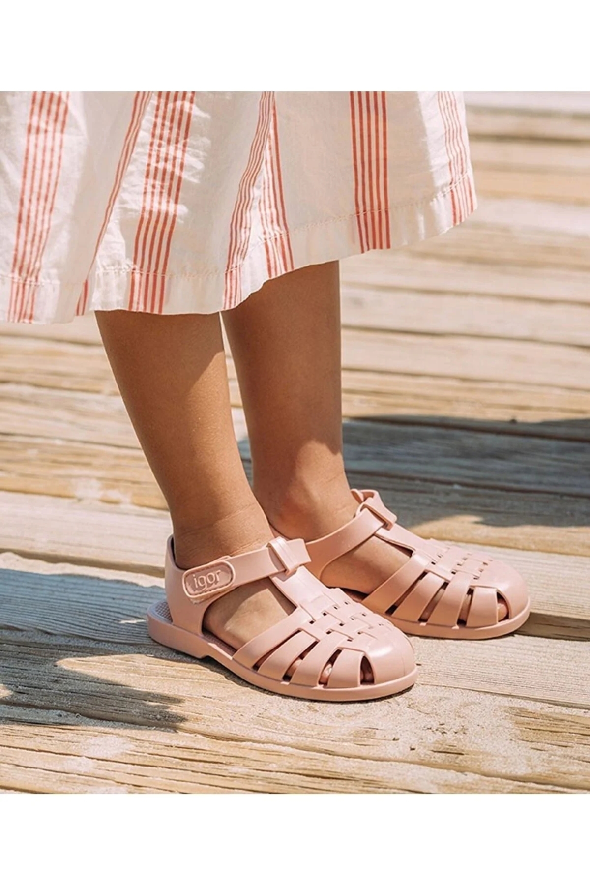 İgor S10288 Clasica Velcro Çocuk Sandalet - Görsel 5