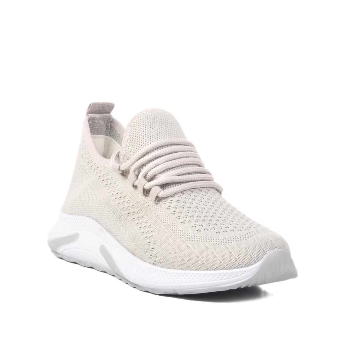 WalkwayPına 101 G Buz-Beyaz Hava Alan Triko Spor Ayakkabı