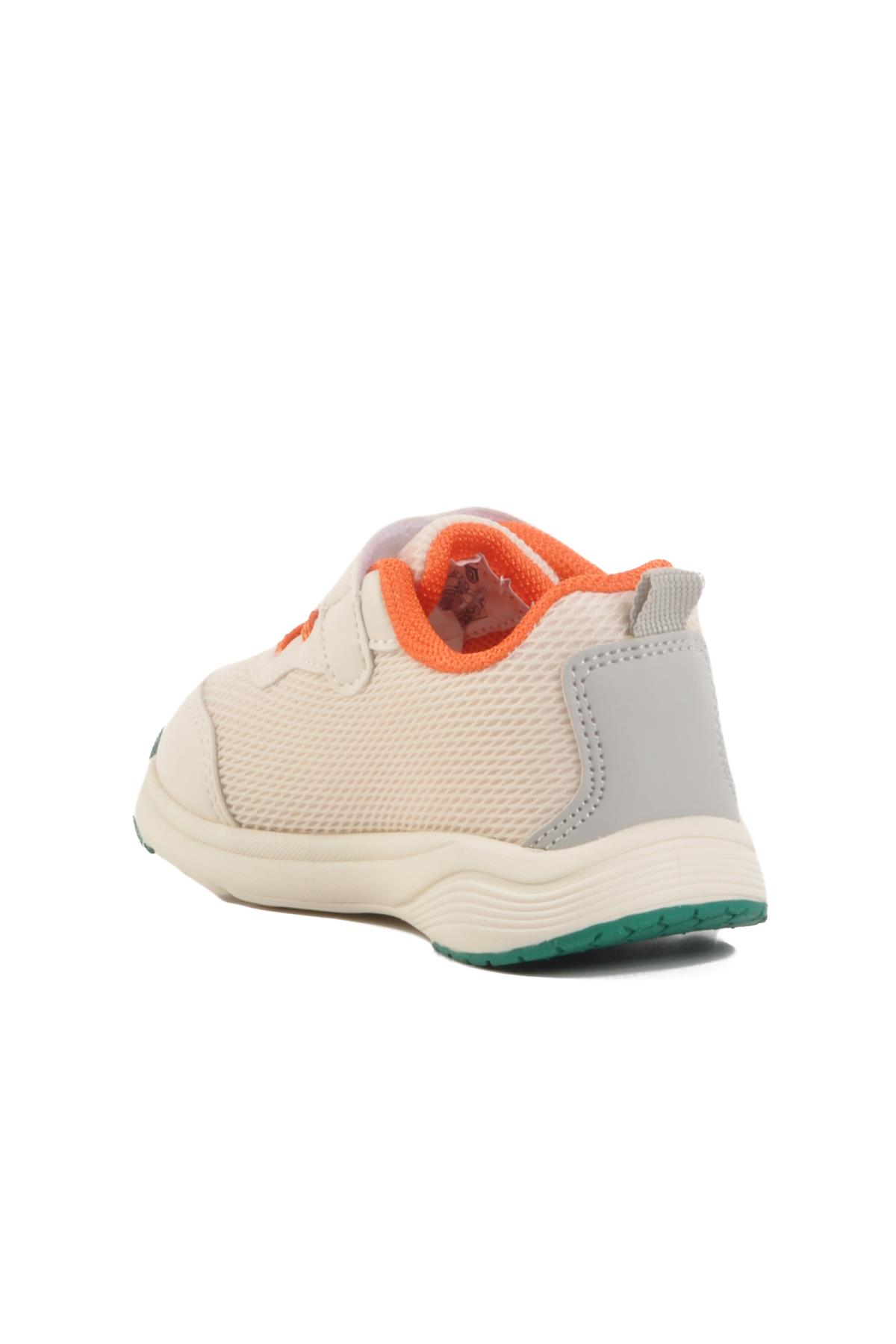 Krem Fileli Hafif Unisex Çocuk Spor Ayakkabı Ppn 1931 İ - Görsel 5