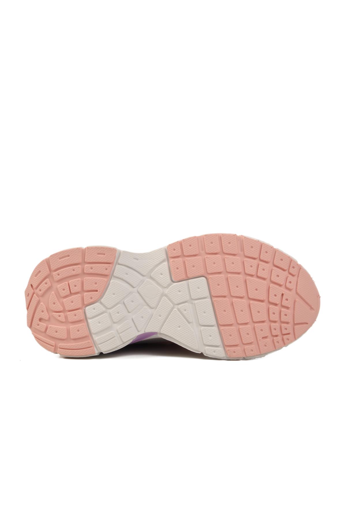 Ppn Pudra Fileli Kız Çocuk Spor Ayakkabı 1897 F - Görsel 6
