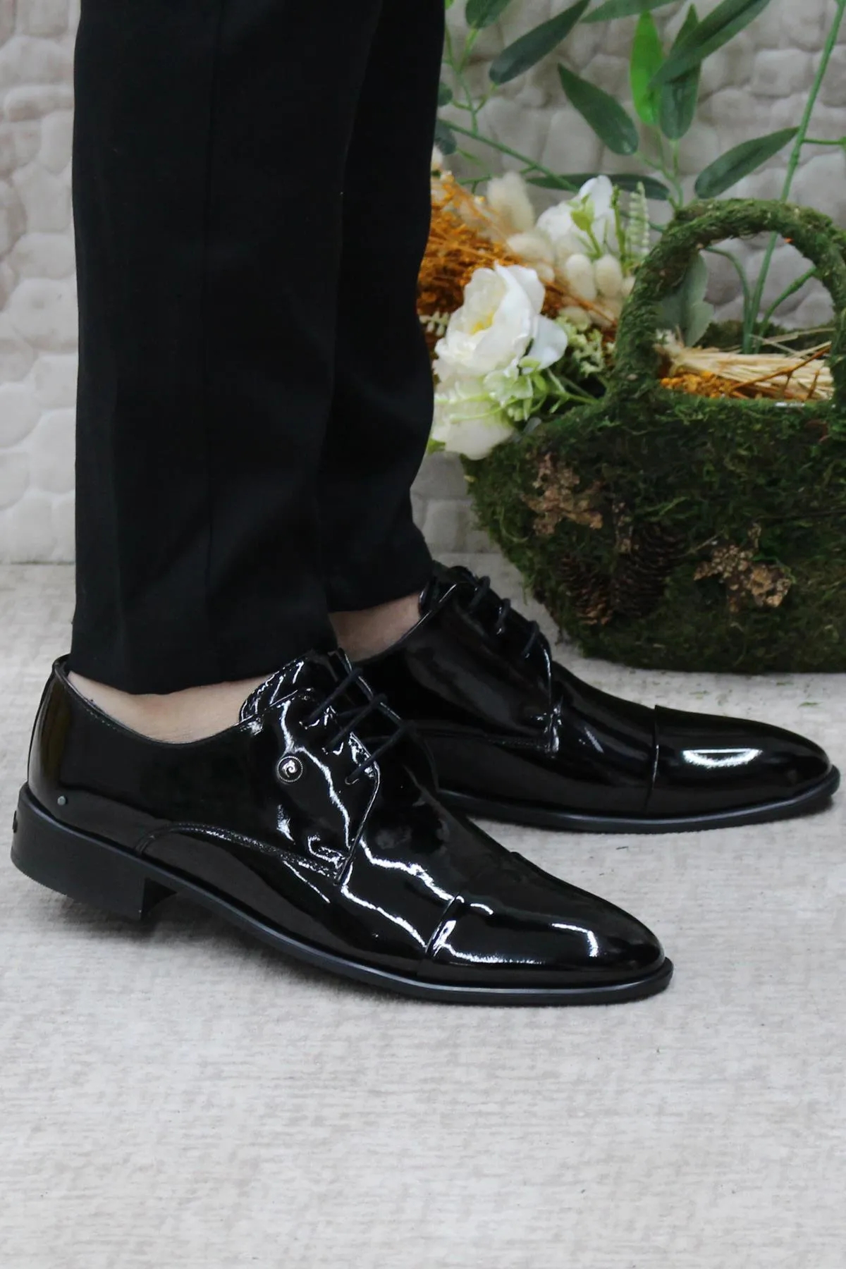 7028 Erkek Damat Ayakkabısı Bohça Ayakkabısı Erkek Takım Elbise Ayakkabısı Klasik - Görsel 2