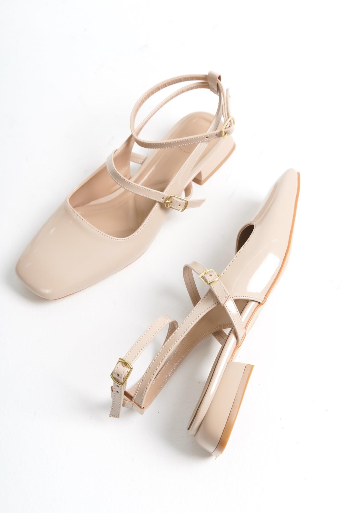 Atika Ten Rugan Mary Jane Babet Kısa Topuklu Günlük Ayakkabı - Görsel 2