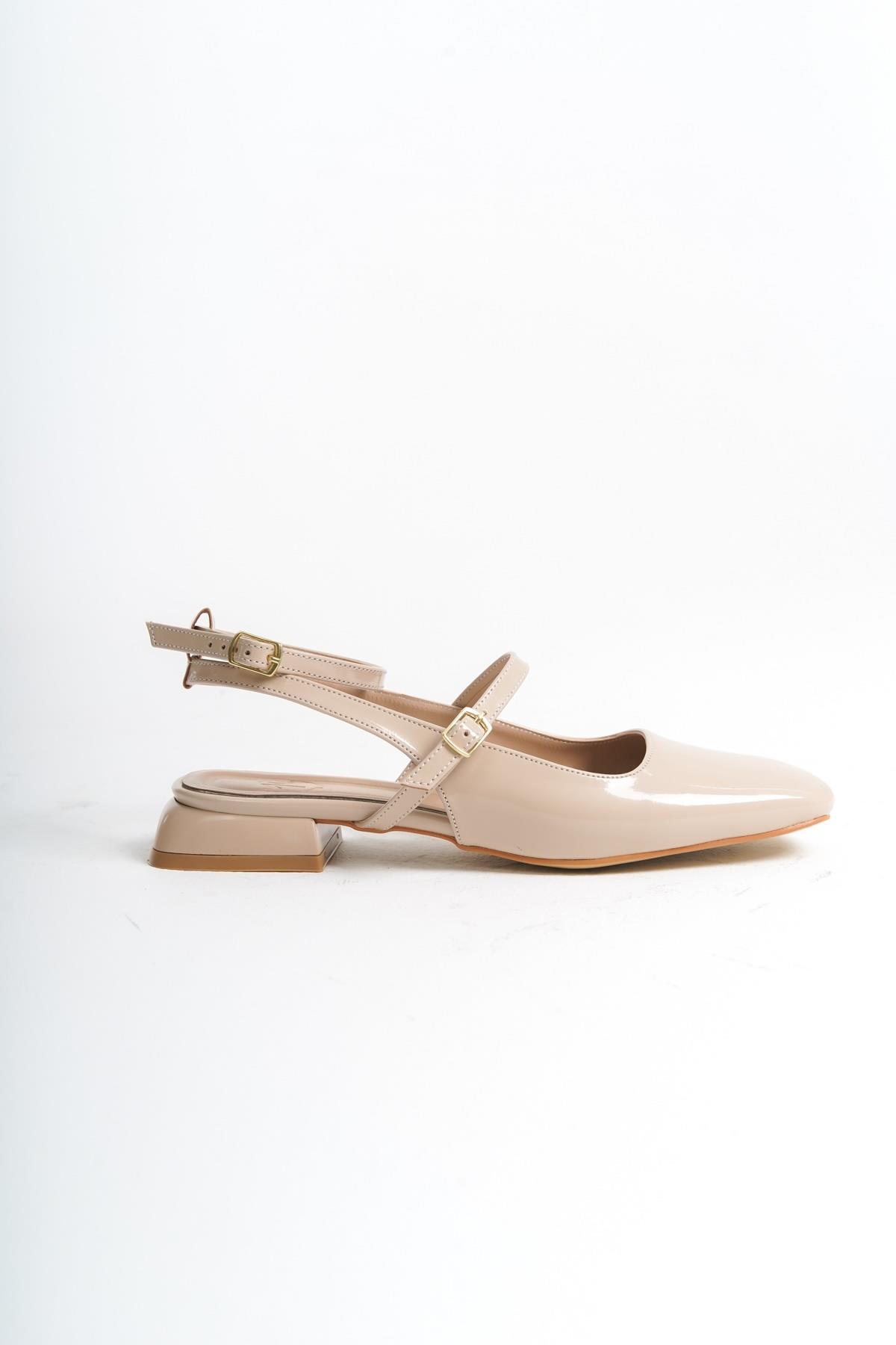 Atika Ten Rugan Mary Jane Babet Kısa Topuklu Günlük Ayakkabı - Görsel 5