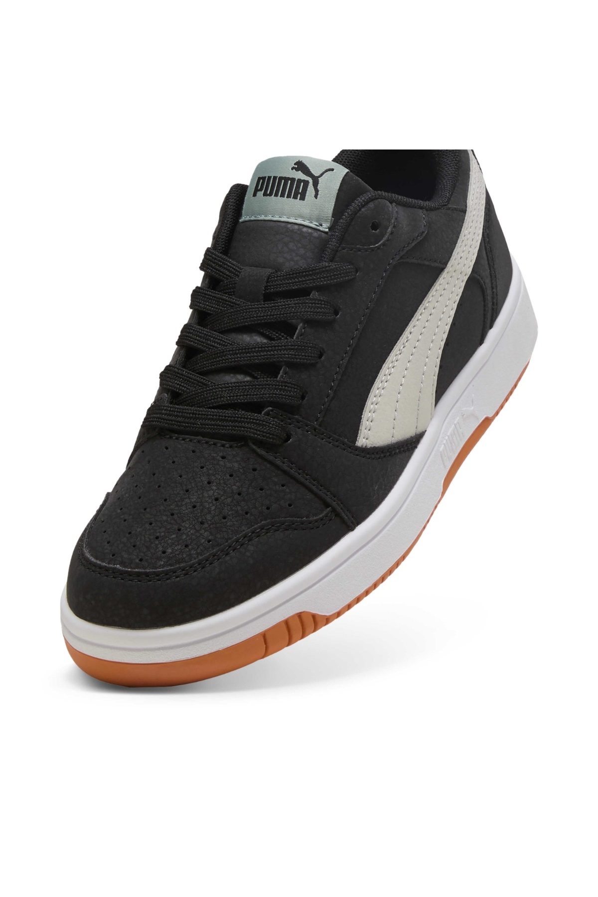 Rebound V6 Lo Mid 90s Jr Çocuk Siyah Sneaker - Görsel 4