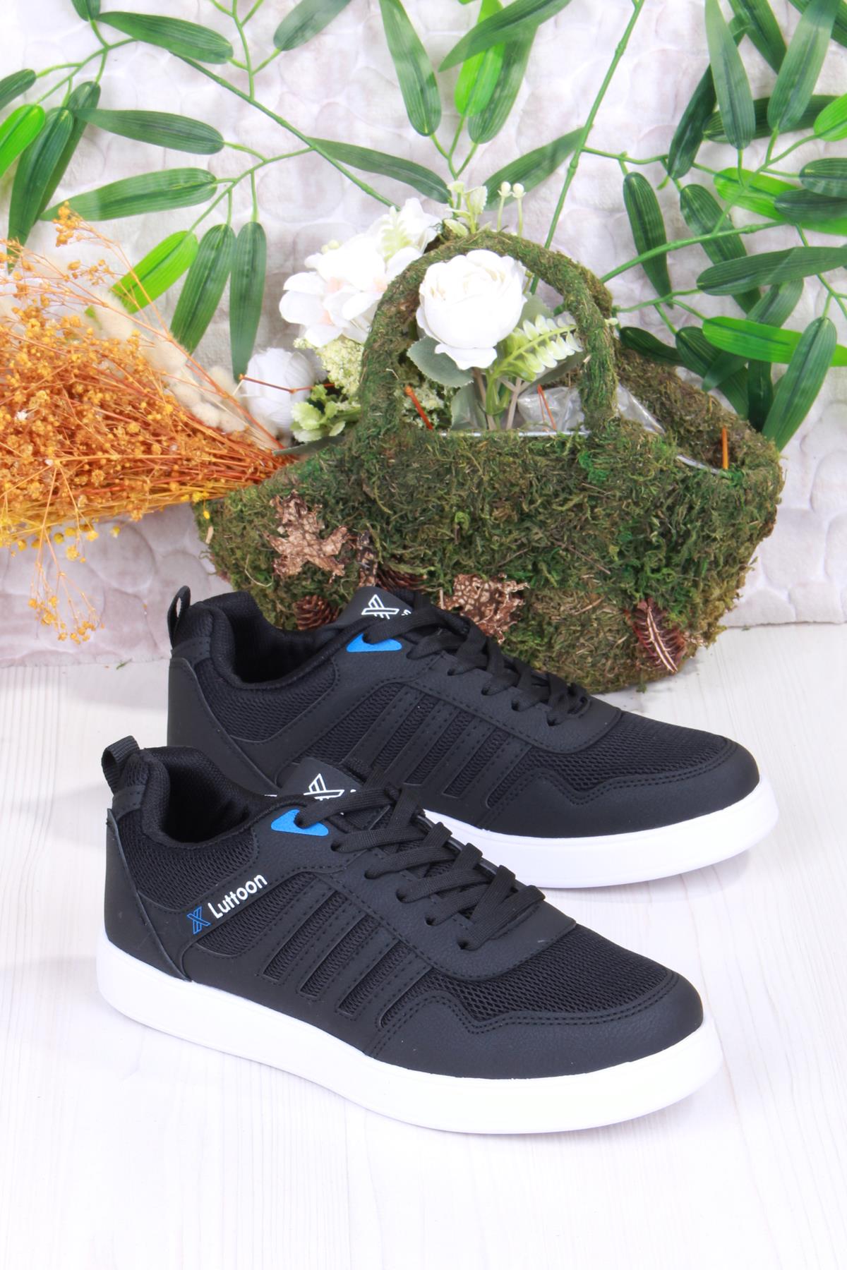 4189 Luttoon Com Taban Rahat Esnek Yumuşak Erkek Spor Ayakkabı - Görsel 2