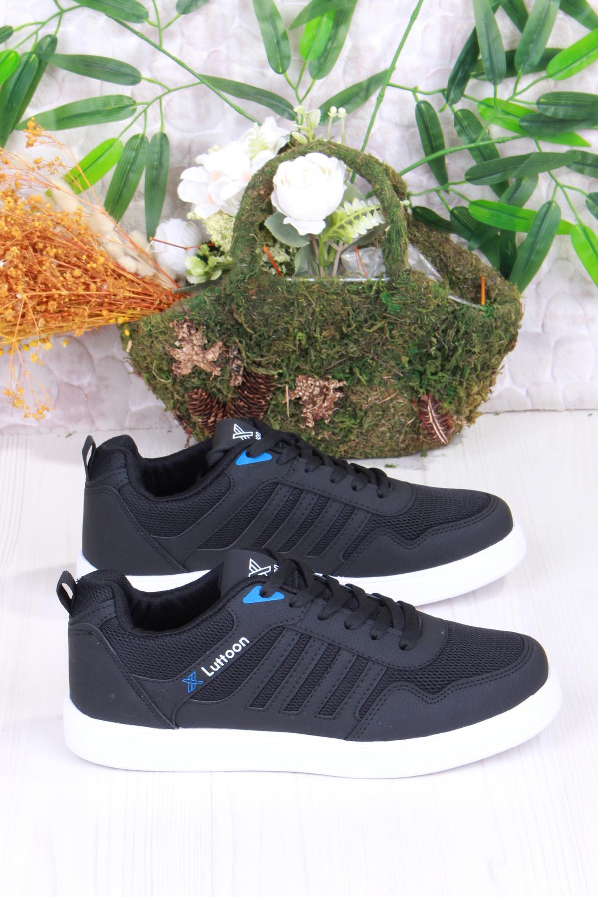 4189 Luttoon Com Taban Rahat Esnek Yumuşak Erkek Spor Ayakkabı - Görsel 3