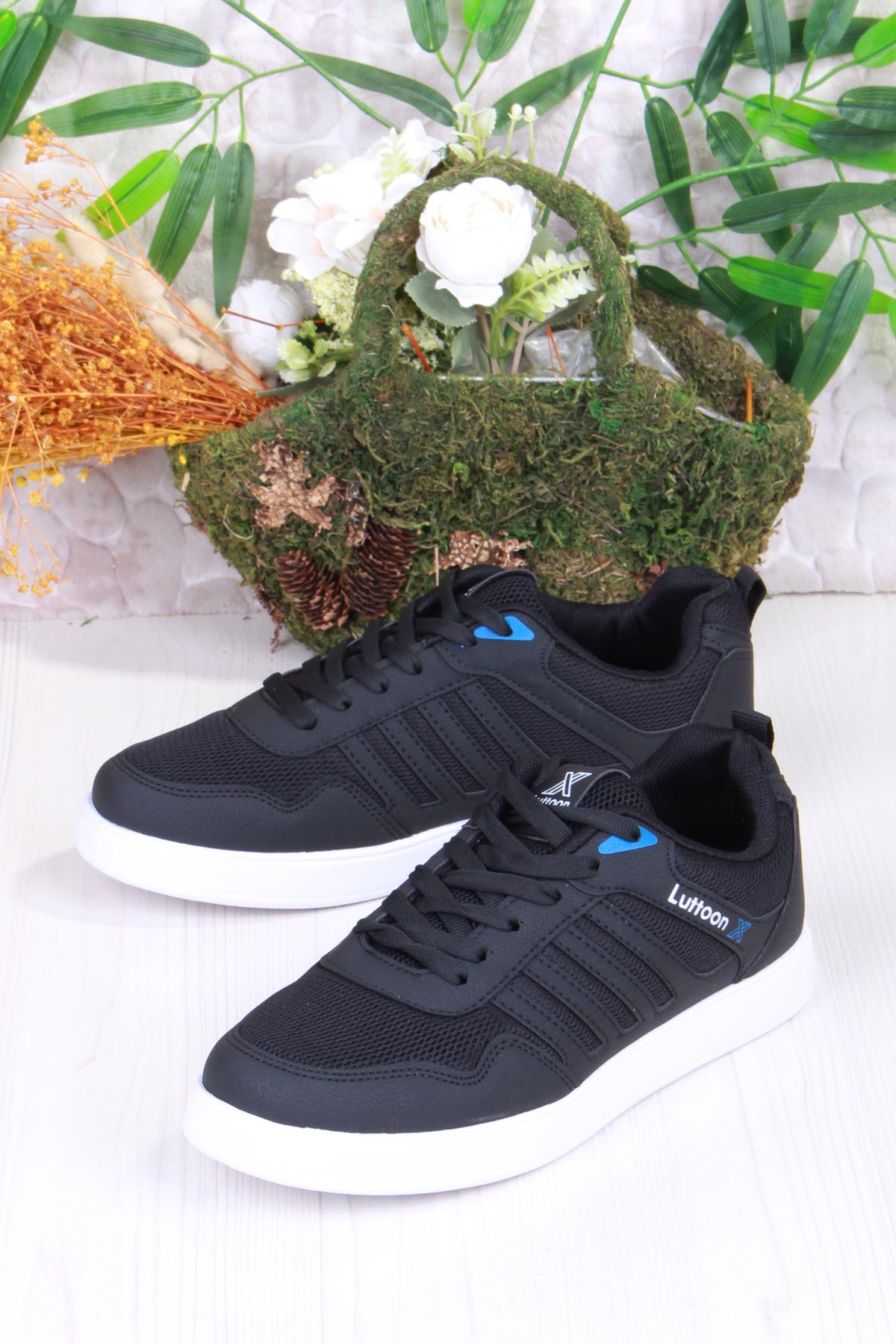 4189 Luttoon Com Taban Rahat Esnek Yumuşak Erkek Spor Ayakkabı - Görsel 4