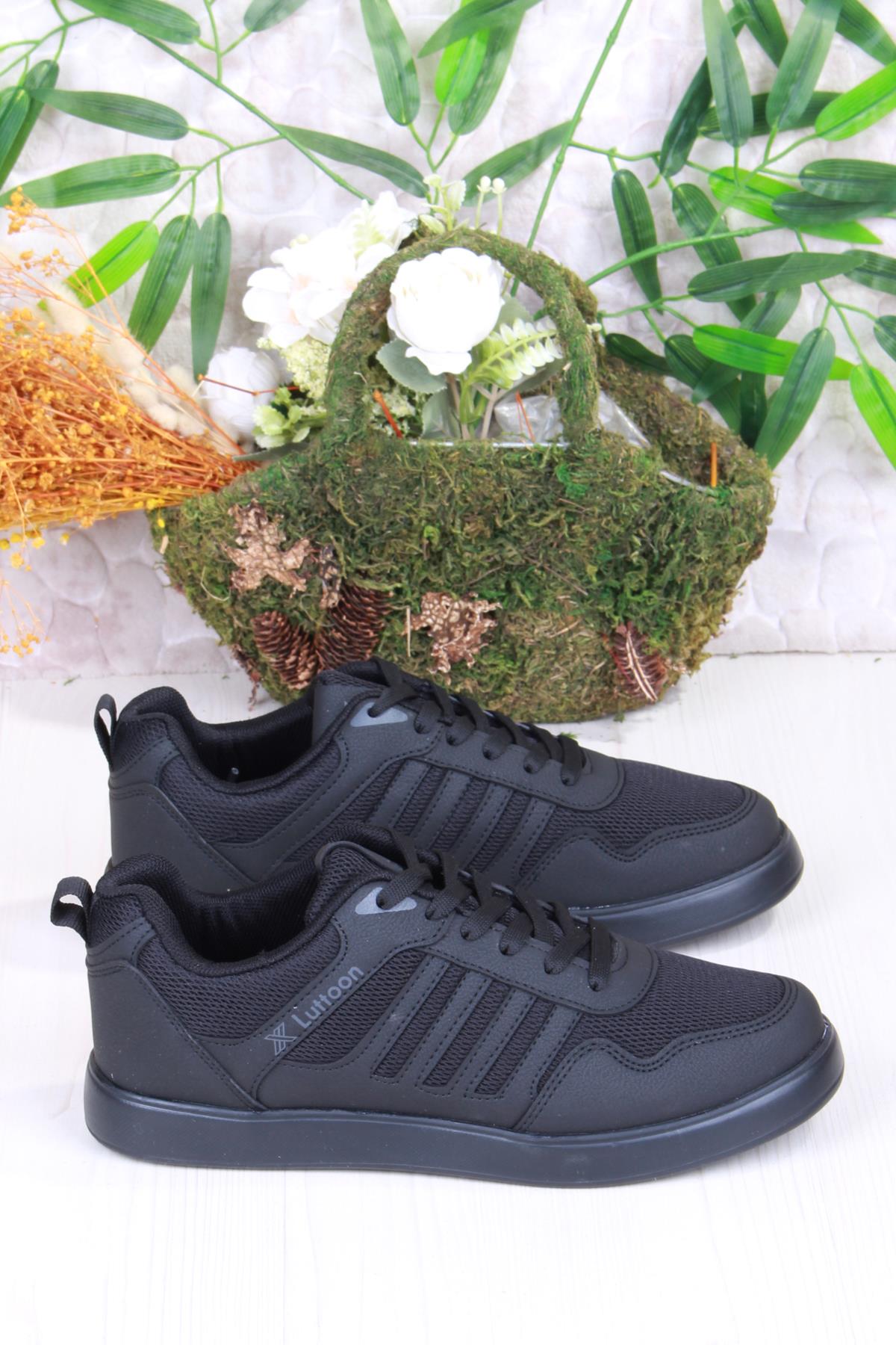 4189 Luttoon Com Taban Rahat Esnek Yumuşak Erkek Spor Ayakkabı - Görsel 3