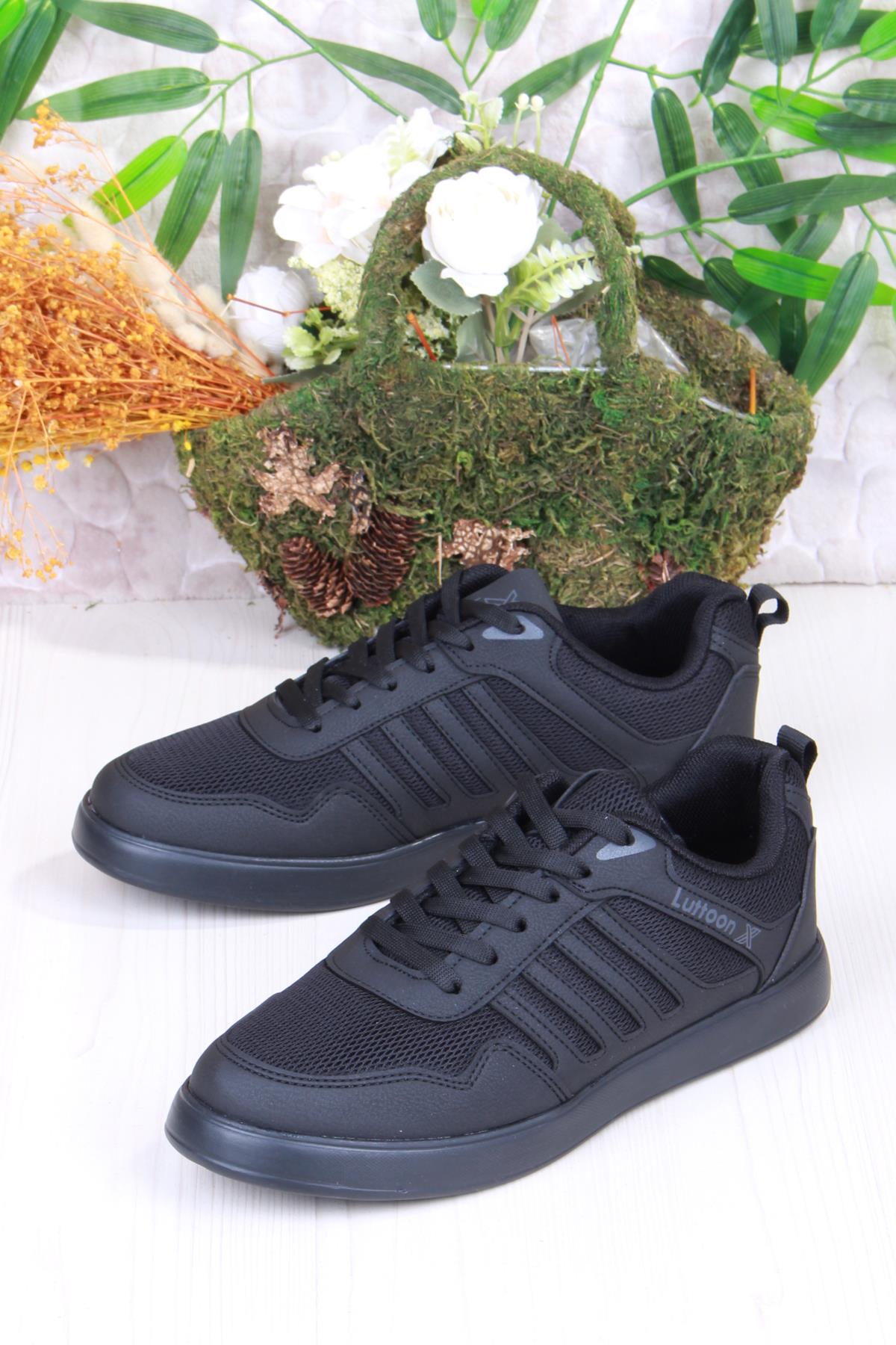 4189 Luttoon Com Taban Rahat Esnek Yumuşak Erkek Spor Ayakkabı - Görsel 4