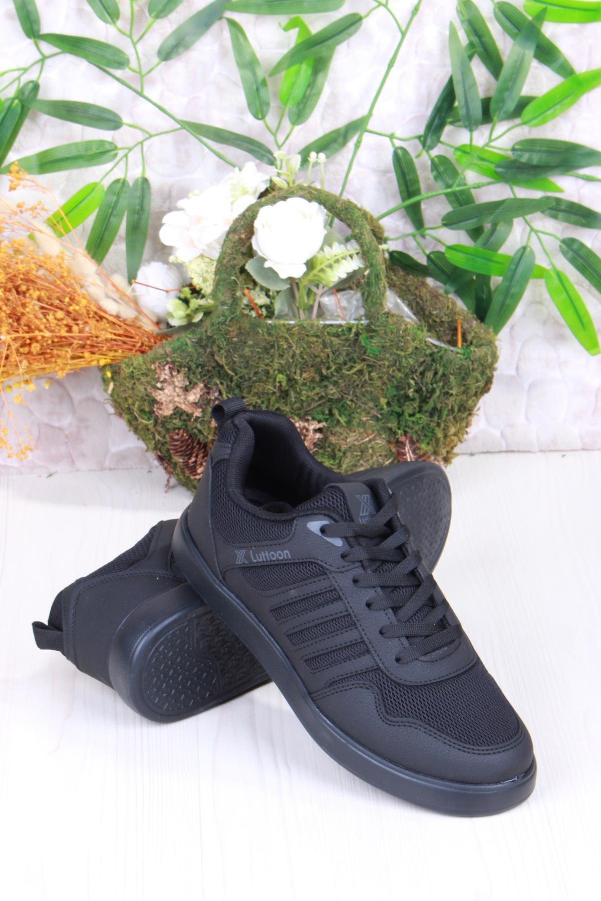 4189 Luttoon Com Taban Rahat Esnek Yumuşak Erkek Spor Ayakkabı - Görsel 5