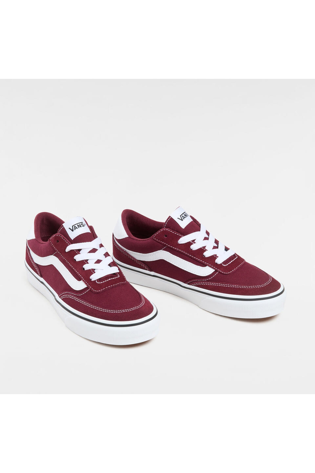 Brooklyn Ls Kadın Bordo Sneaker - Görsel 4