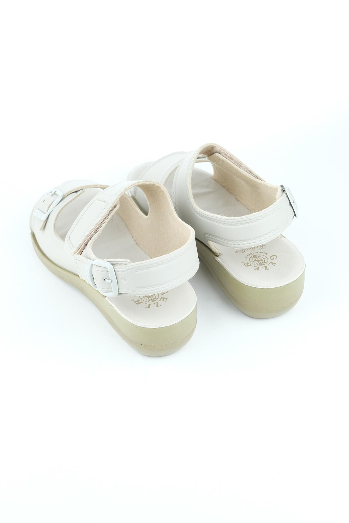 4321 Kadın Ortopedik Hac Umre Günlük Sandalet - Görsel 5