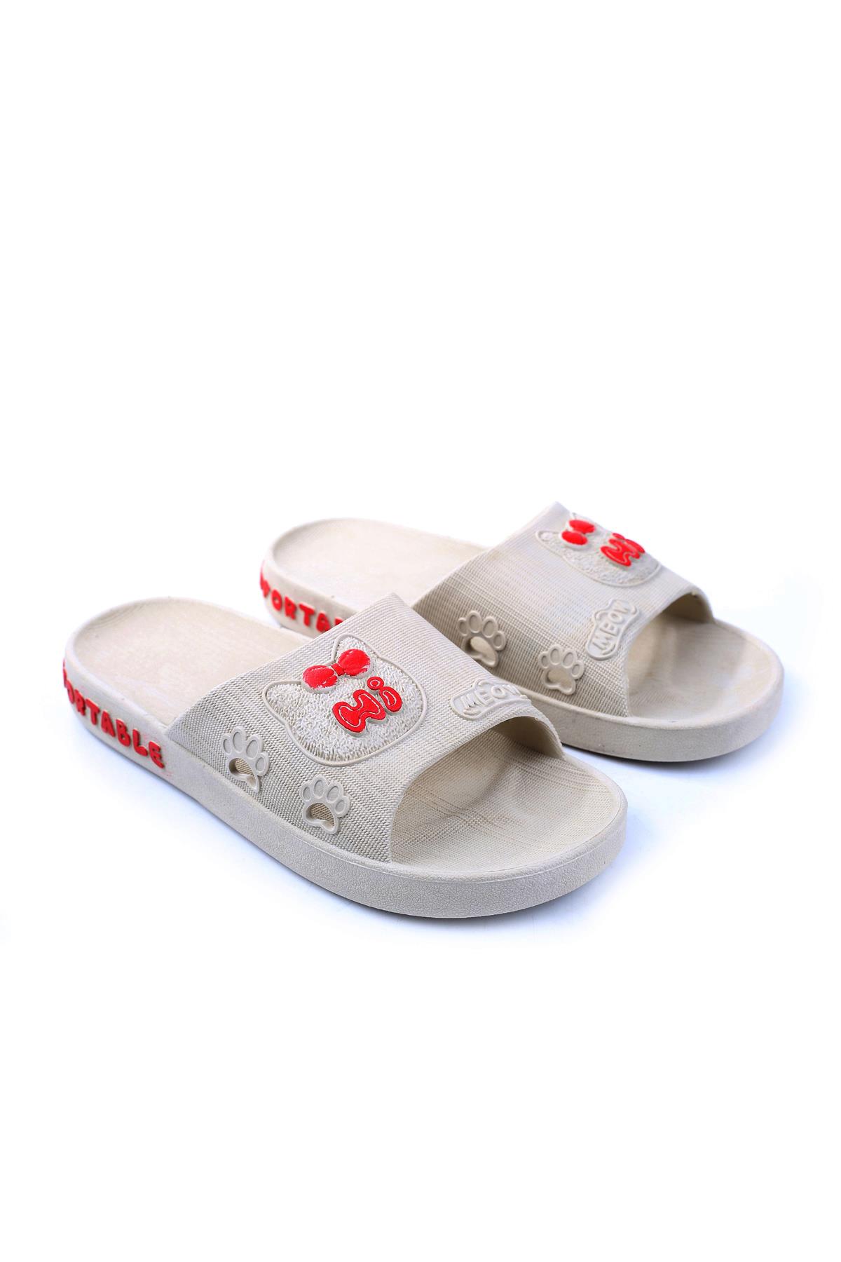 13318 Kadın Kaydırmaz Plaj Havuz Banyo Günlük Terlik - Görsel 3