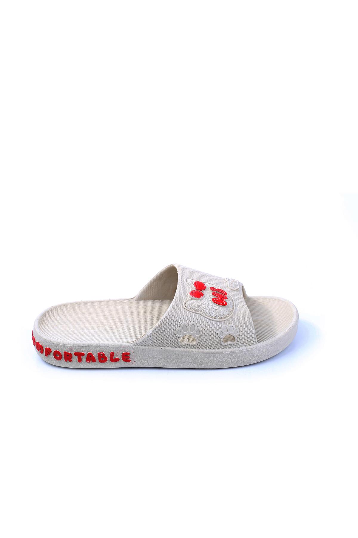 13318 Kadın Kaydırmaz Plaj Havuz Banyo Günlük Terlik - Görsel 4