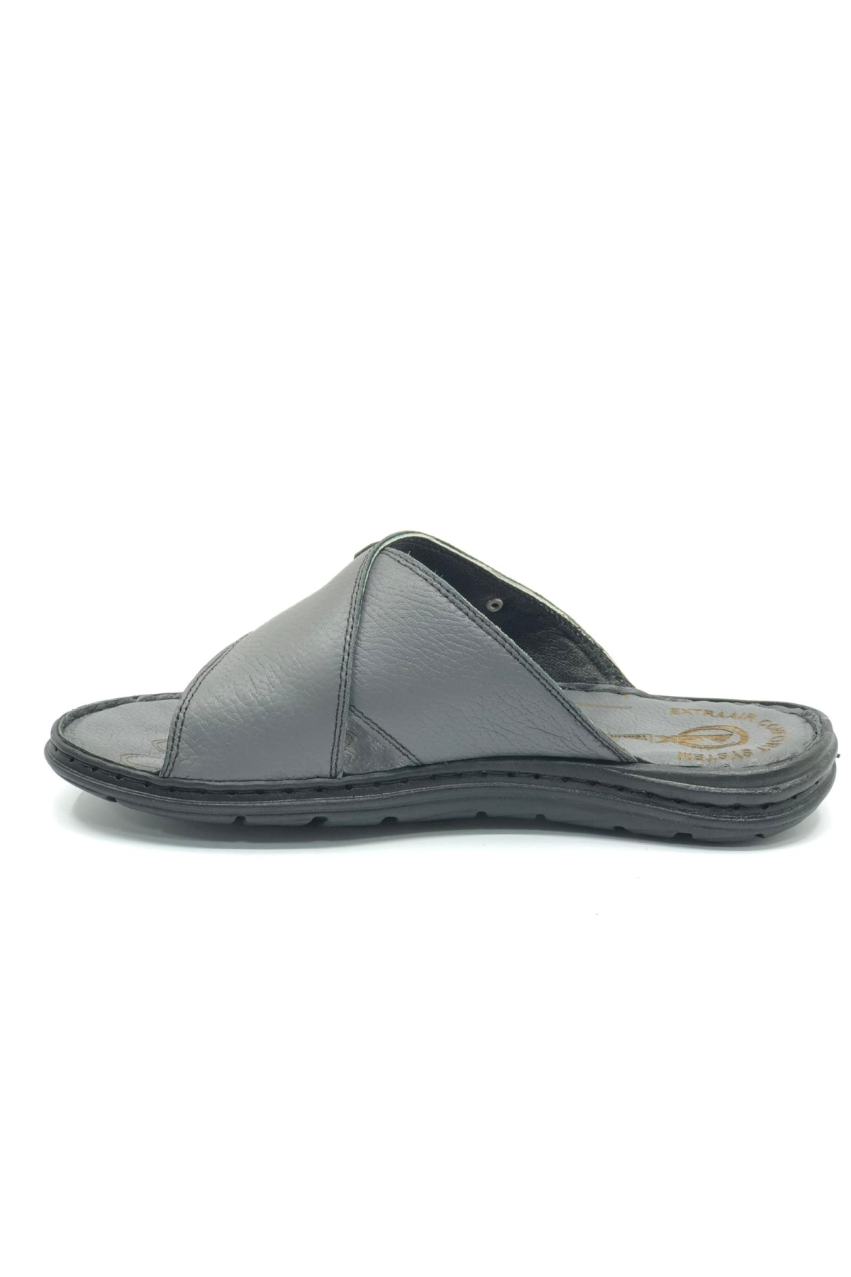 1924 %100 Hakiki Deri Erkek Full Ortapedik Terlik - Görsel 5