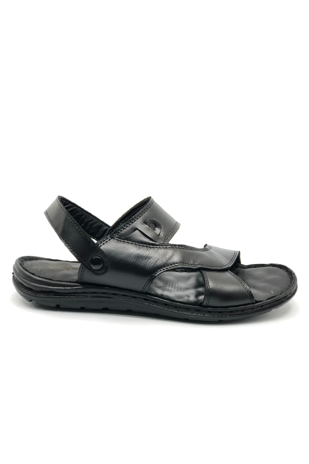 1929 %100 Hakiki Deri Erkek Full Ortapedik Terlik - Görsel 3