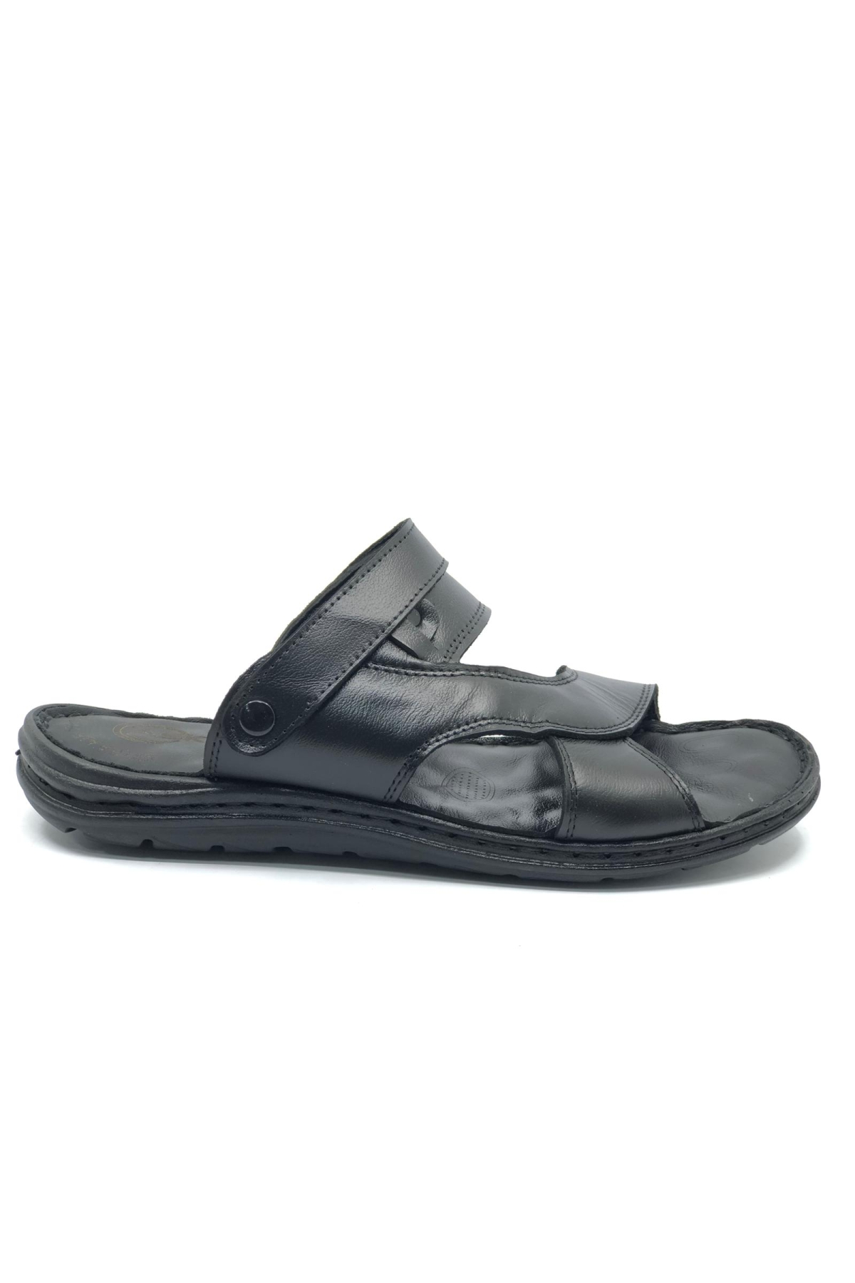 1929 %100 Hakiki Deri Erkek Full Ortapedik Terlik - Görsel 7