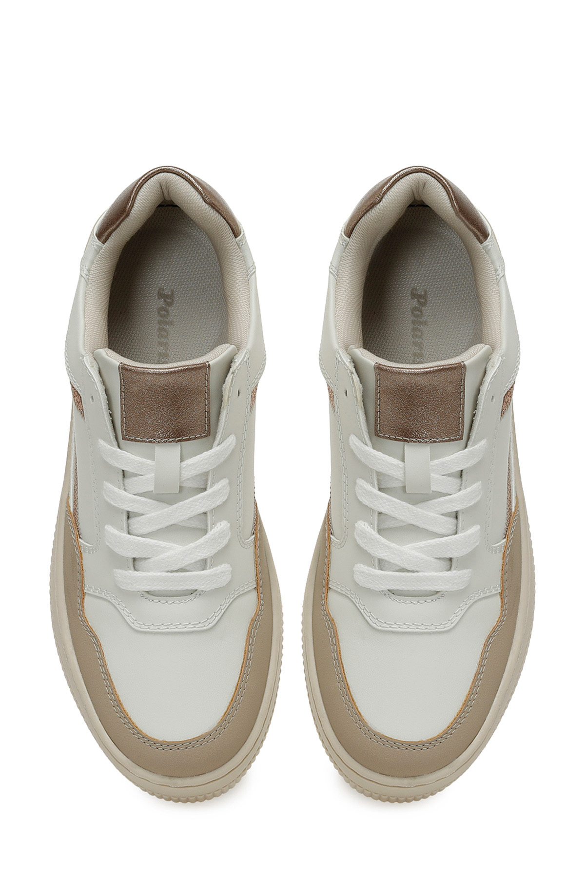 326521.Z 5PR Bej Kadın Sneaker - Görsel 5