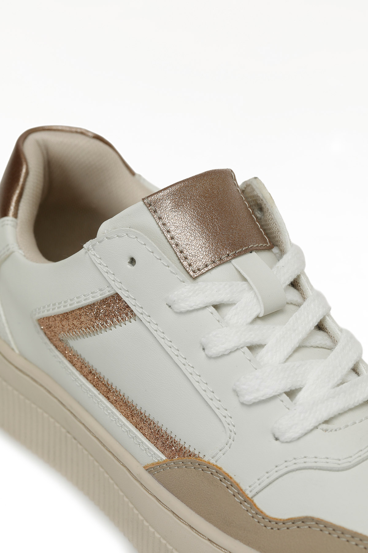 326521.Z 5PR Bej Kadın Sneaker - Görsel 8