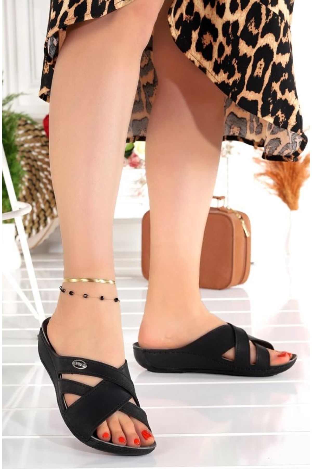 54-456 Kadın Ortapedik terlik - Görsel 4