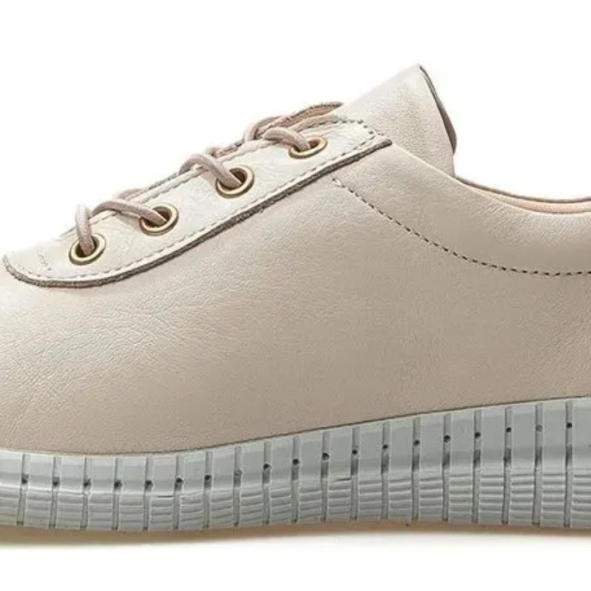 Feris Hakiki Deri Ortopedik Kadın Casual Ayakkabı - Görsel 7