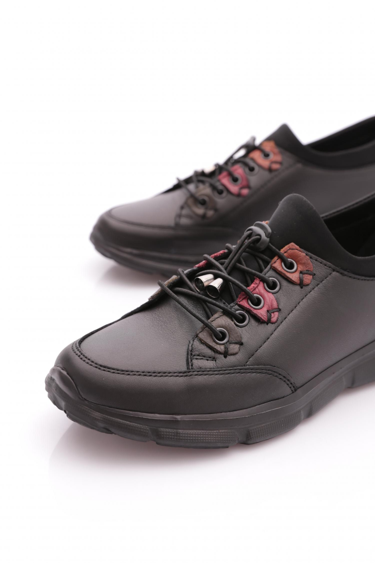 Dgn Dgn Siyah 660 Kadin Comfort Ayakkabi Casual Ayakkabı | Flo Siyah - 7. görsel