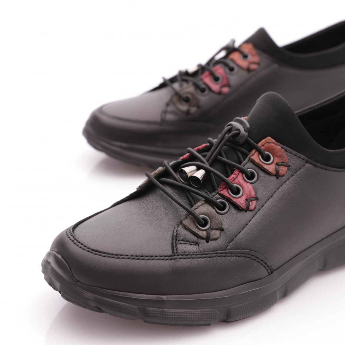 Dgn Dgn Siyah 660 Kadin Comfort Ayakkabi Casual Ayakkabı | Flo Siyah - 9. görsel