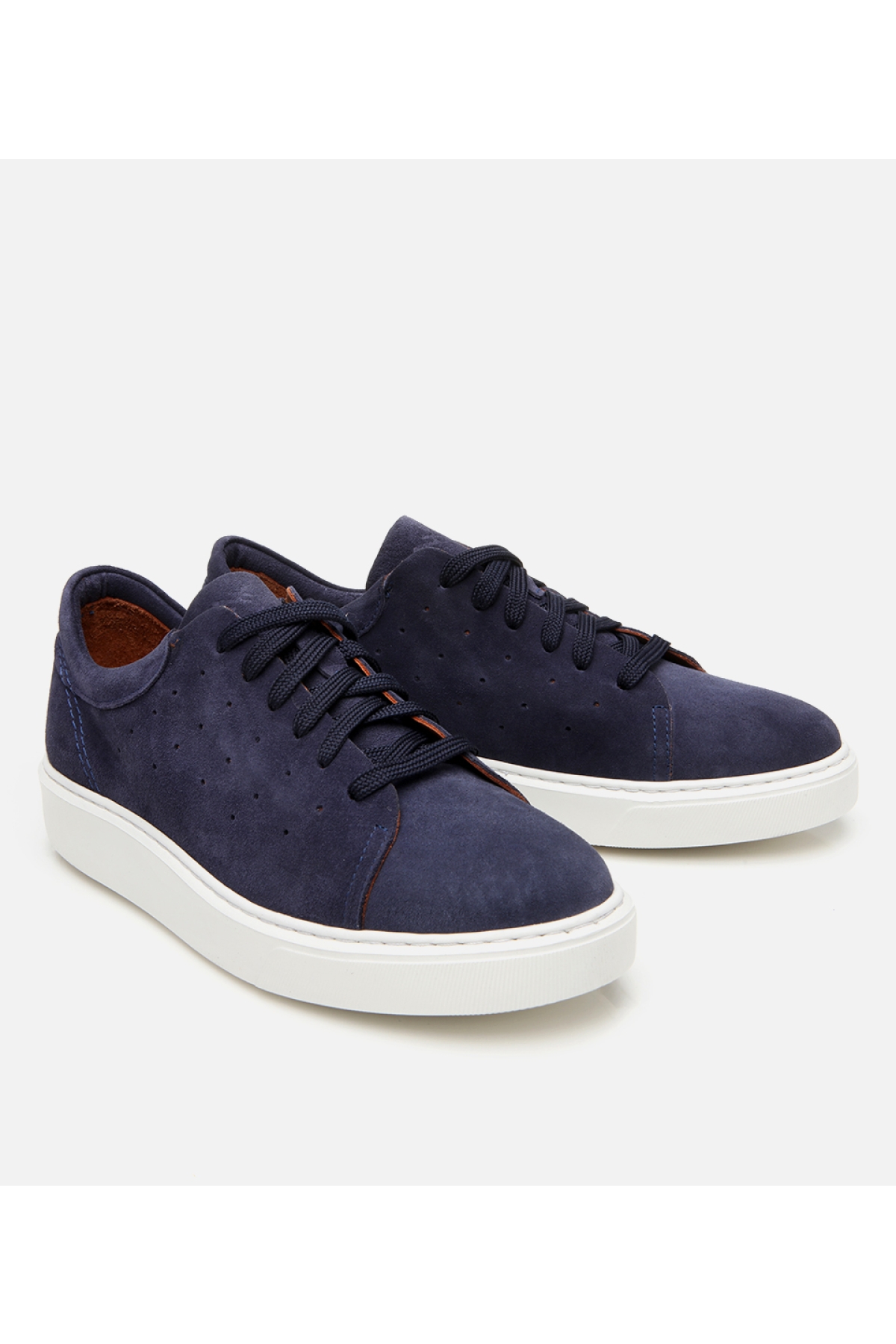 Hotiç Lacivert Hotiç Süet Deri Erkek Hafif Tabanlı Spor Ayakkabı