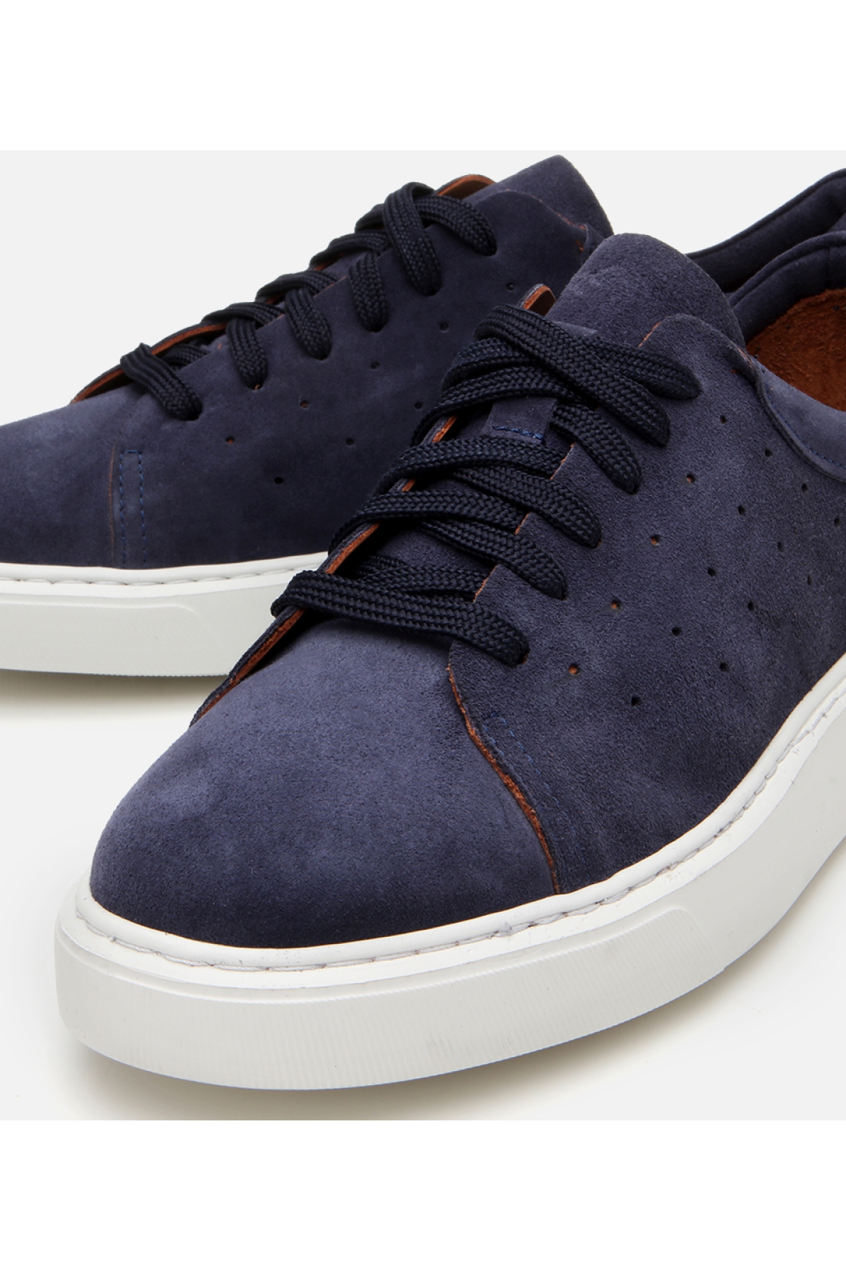 Hotiç Lacivert Hotiç Süet Deri Erkek Hafif Tabanlı Spor Ayakkabı