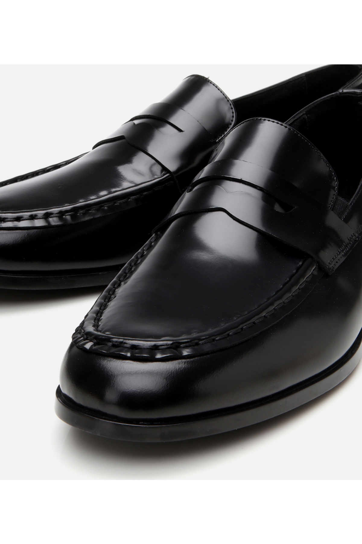 Erkek Deri Siyah Klasik Loafer - Görsel 4