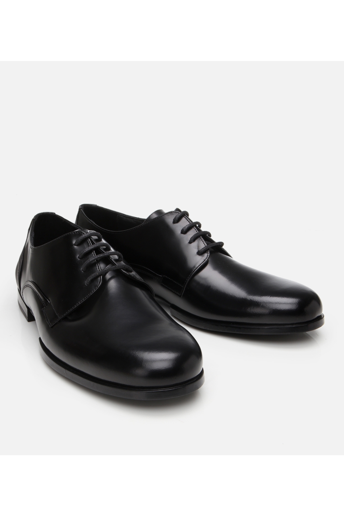 Erkek Deri Siyah Klasik Ayakkabı - Görsel 3