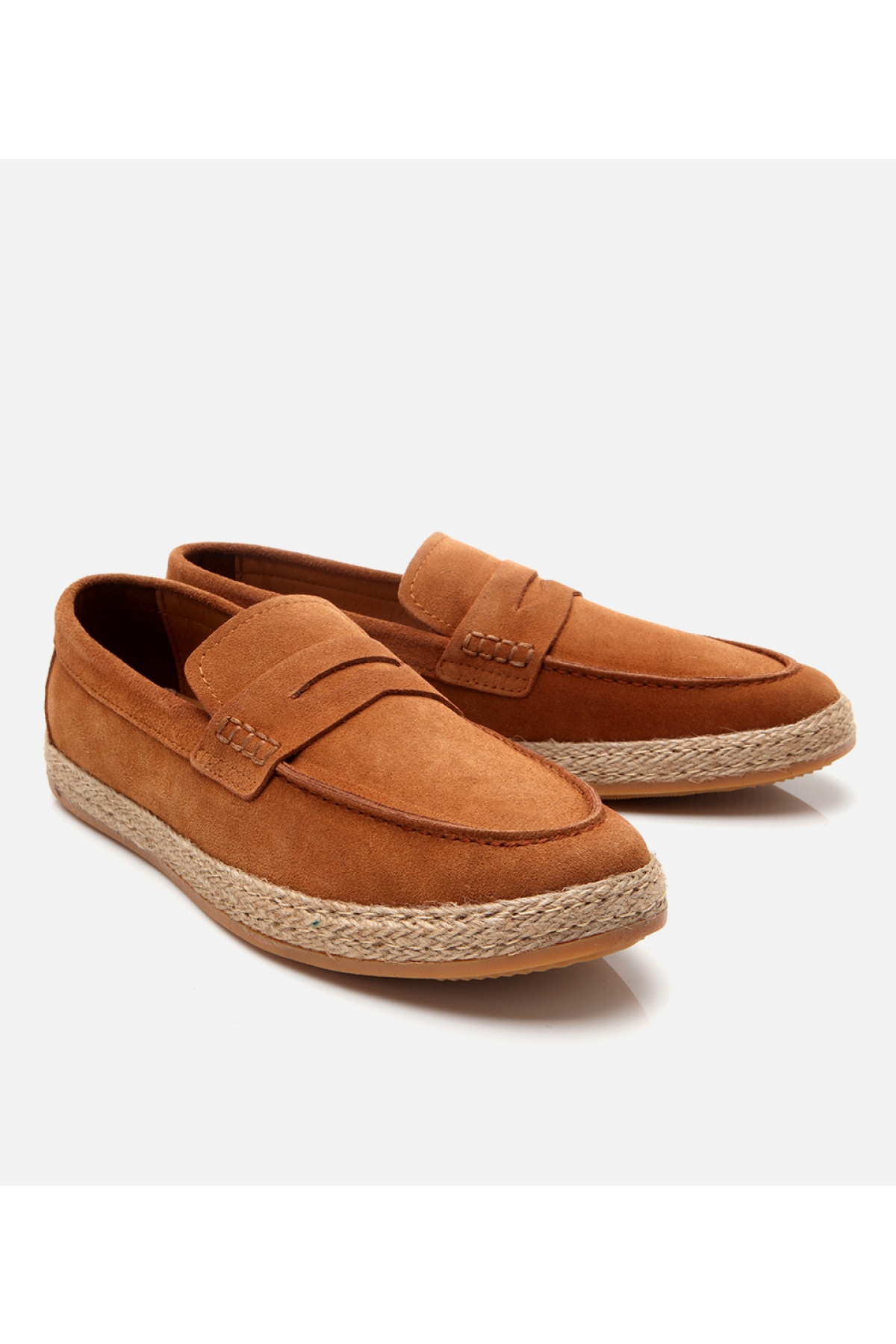 Hotiç Taba Hotiç Süet Deri Erkek Lacivert Ultra Hafif Tabanlı Loafer