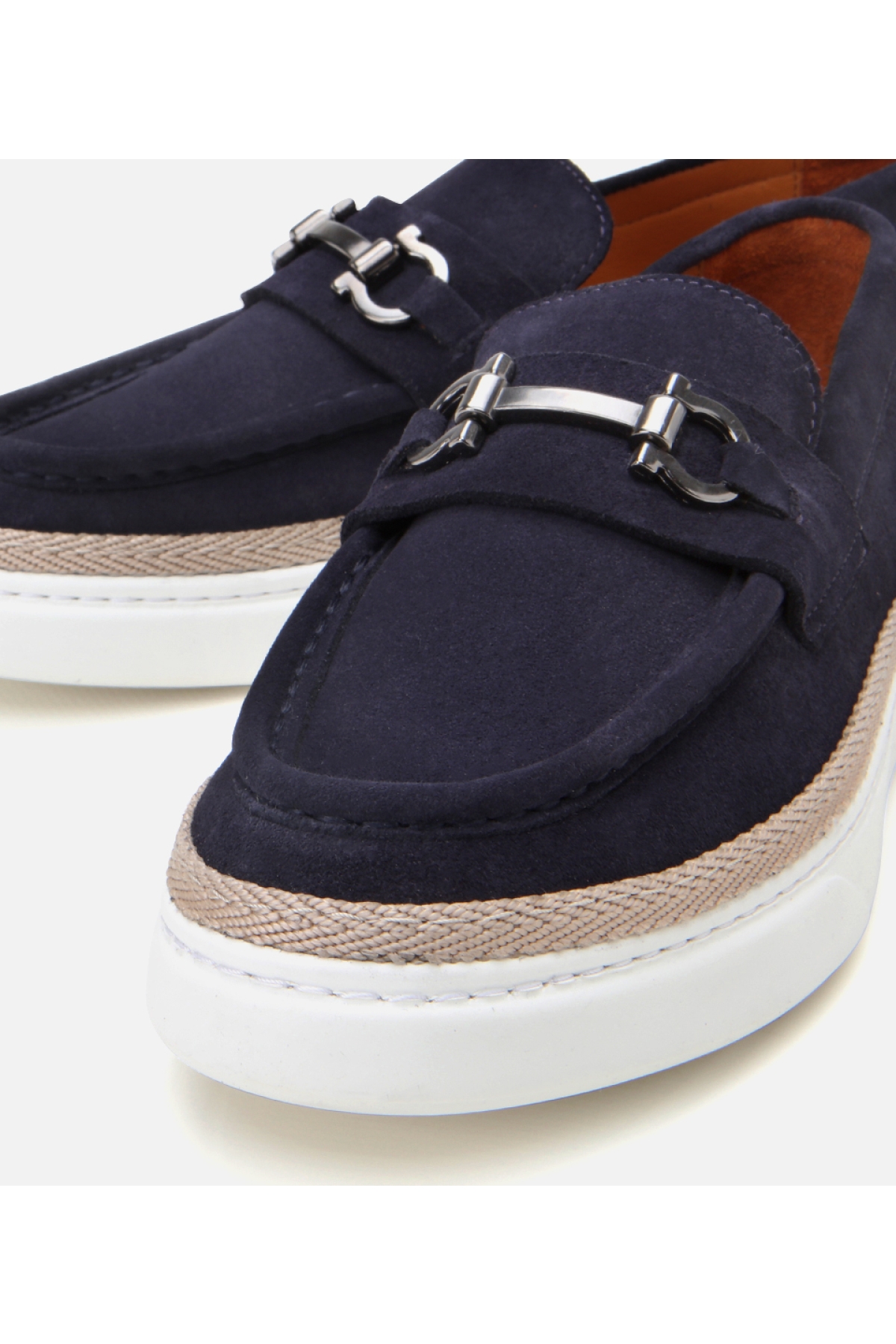 Hotiç Lacivert Hotiç Süet Deri Erkek Ultra Hafif Tabanlı Loafer